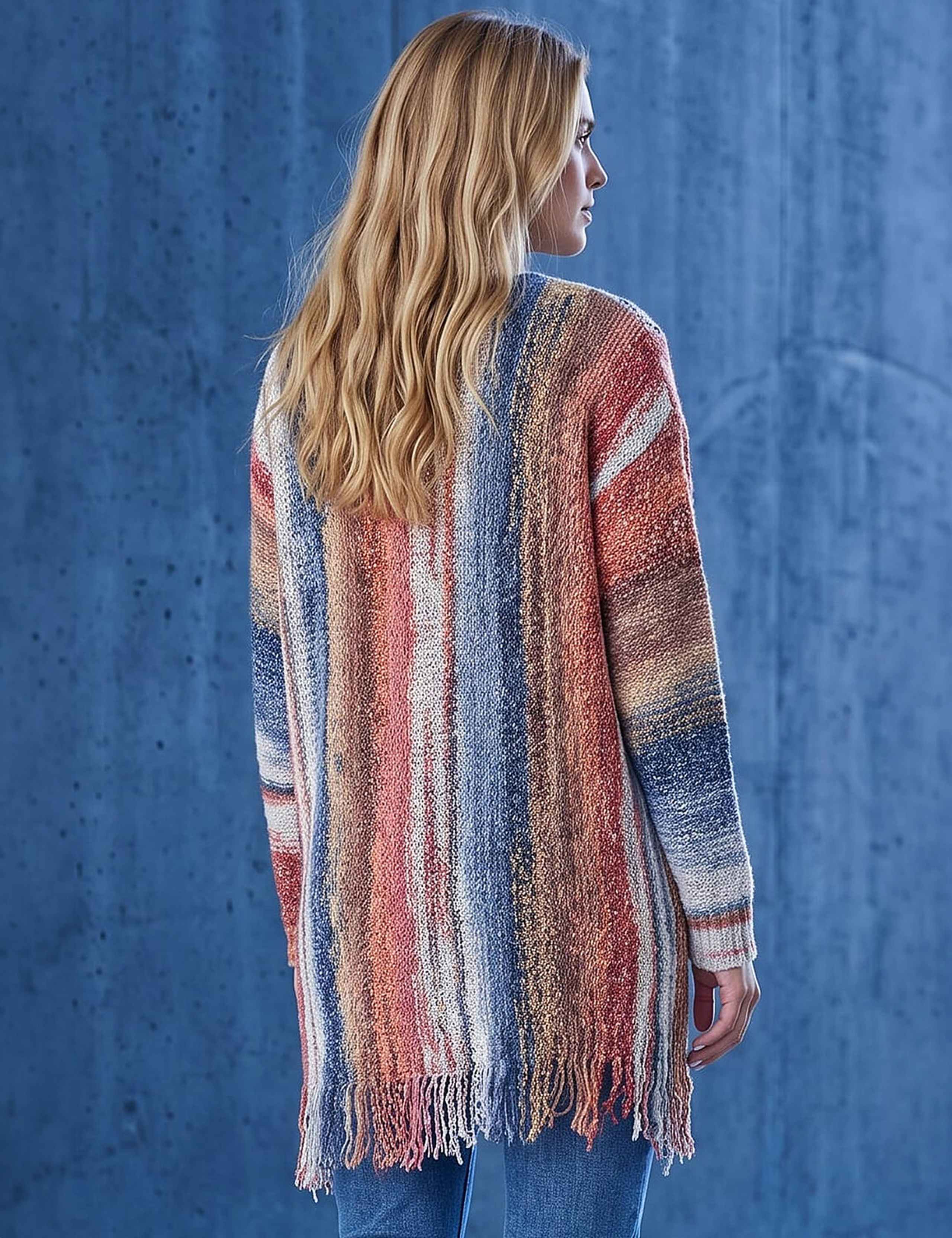 Boucle Fringe Jumper With Wool 3 of 4