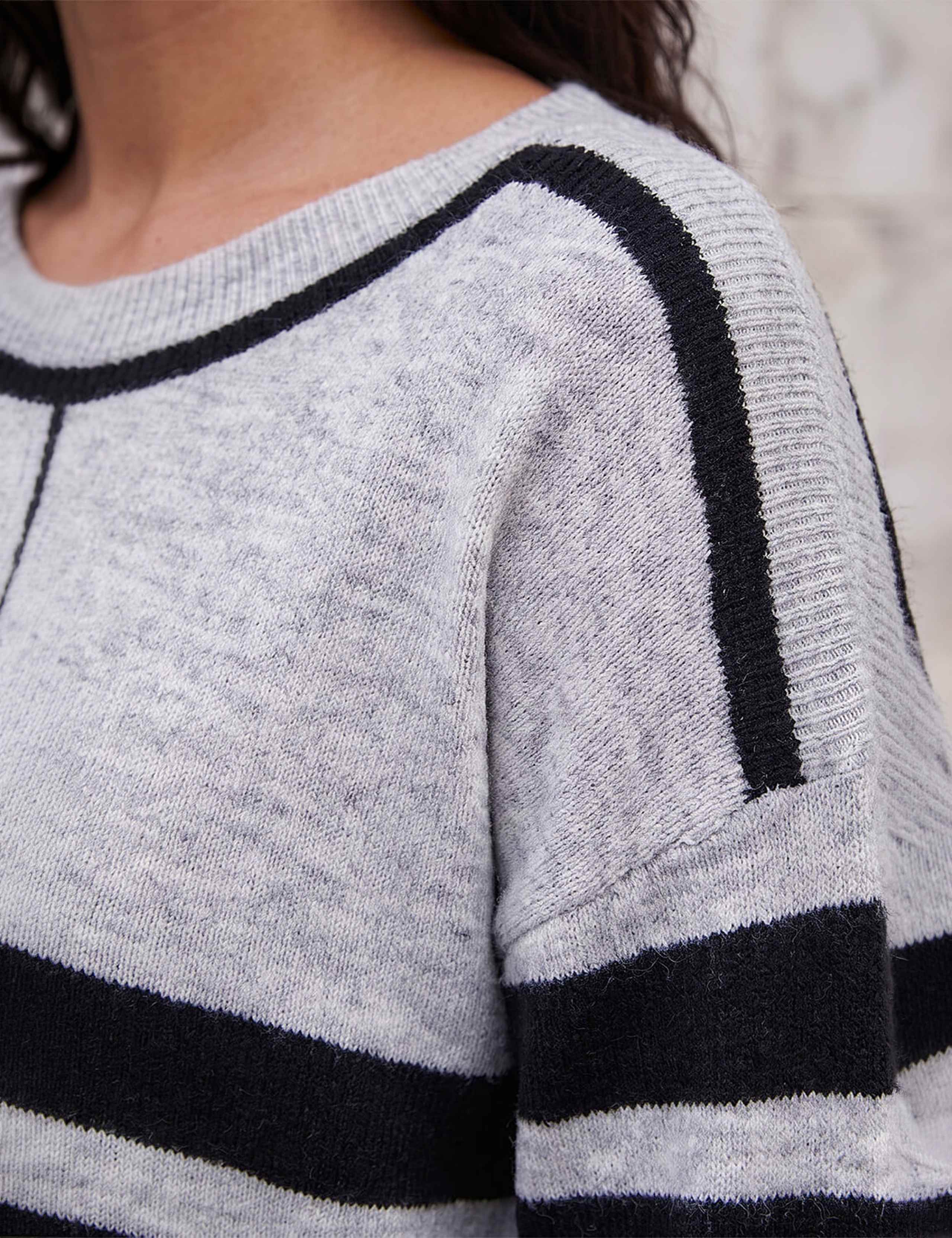 Longline Stripe Tunic Jumper 4 of 4