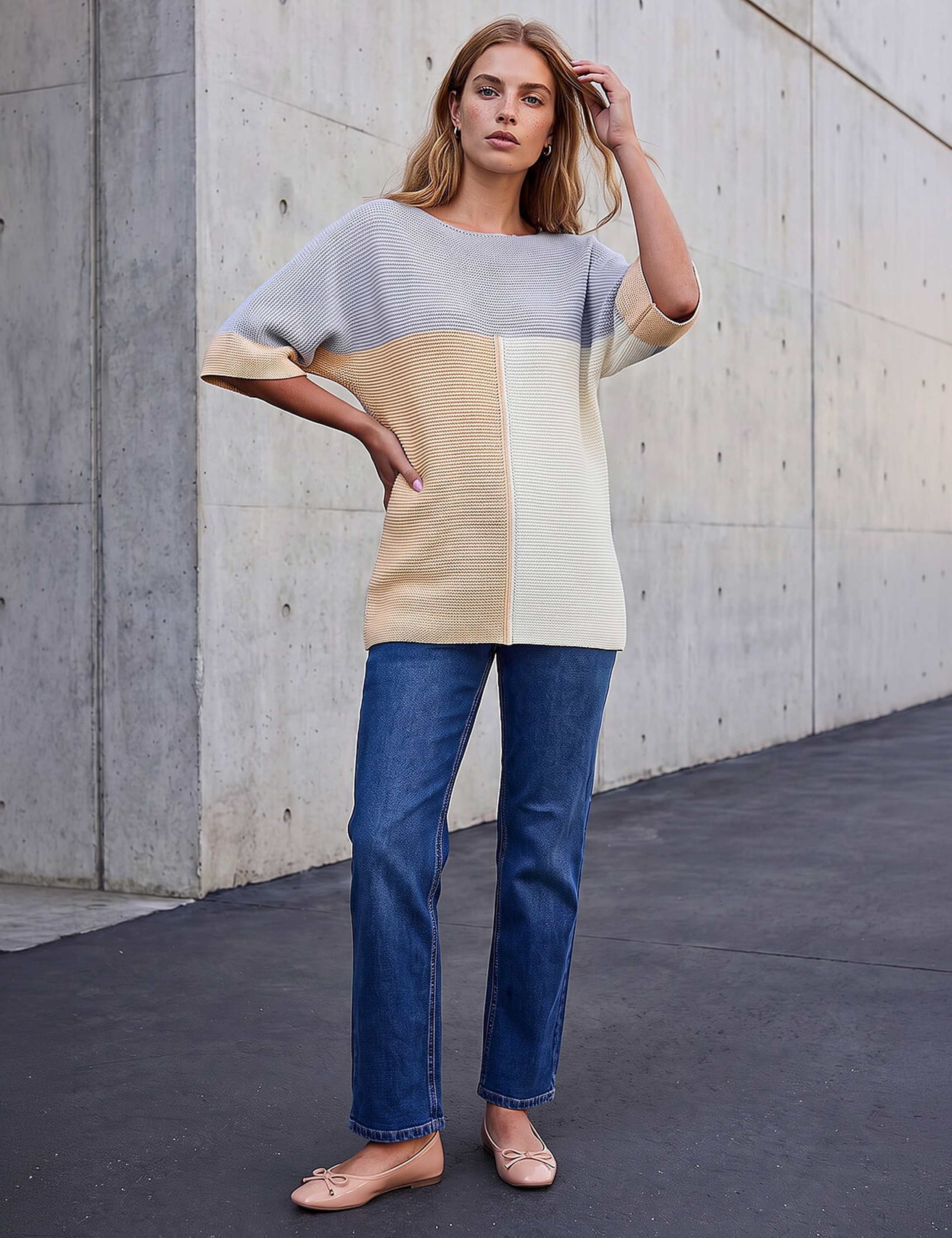 Colour Block Jumper 2 of 4