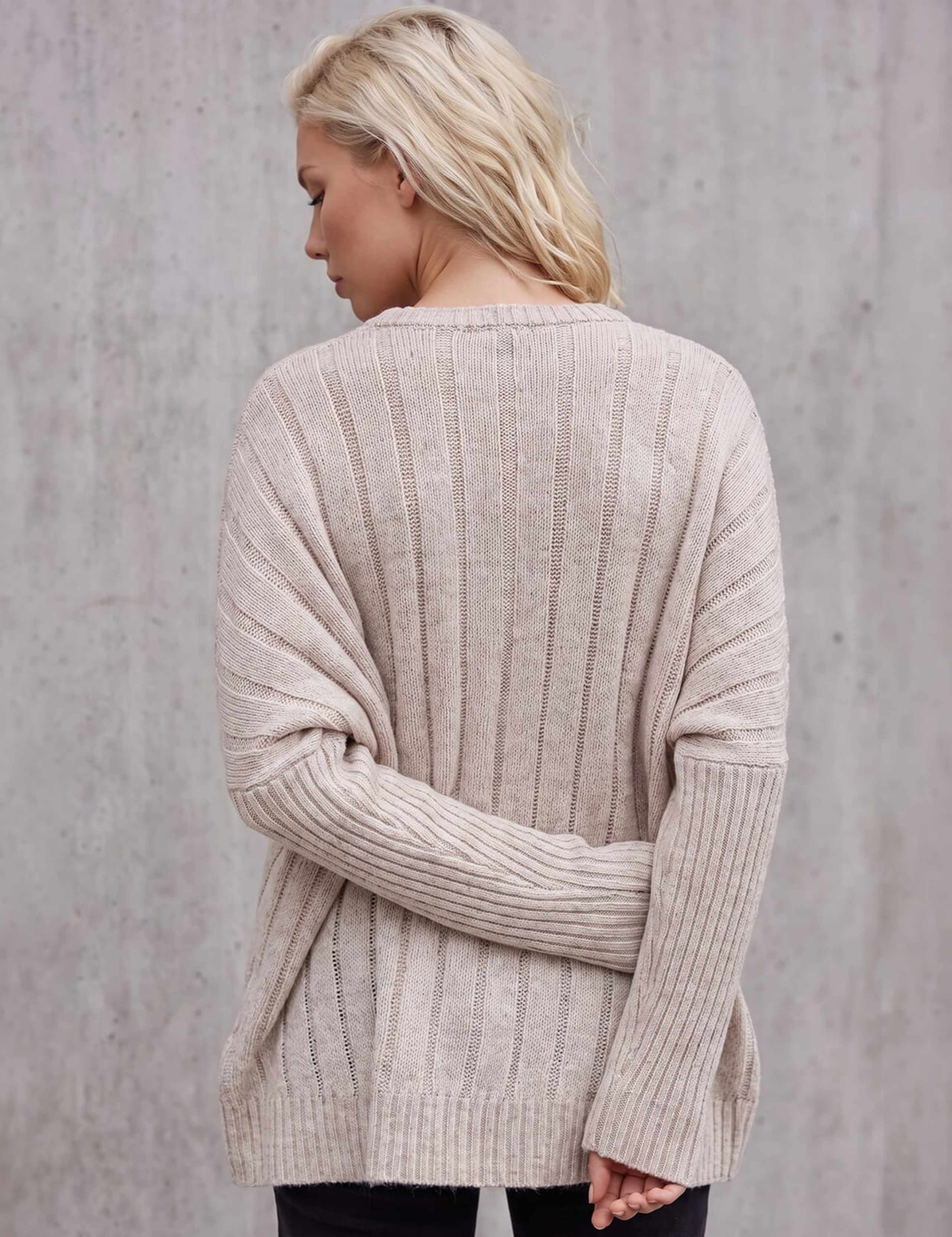 Petite Contrast Cable Jumper 2 of 4