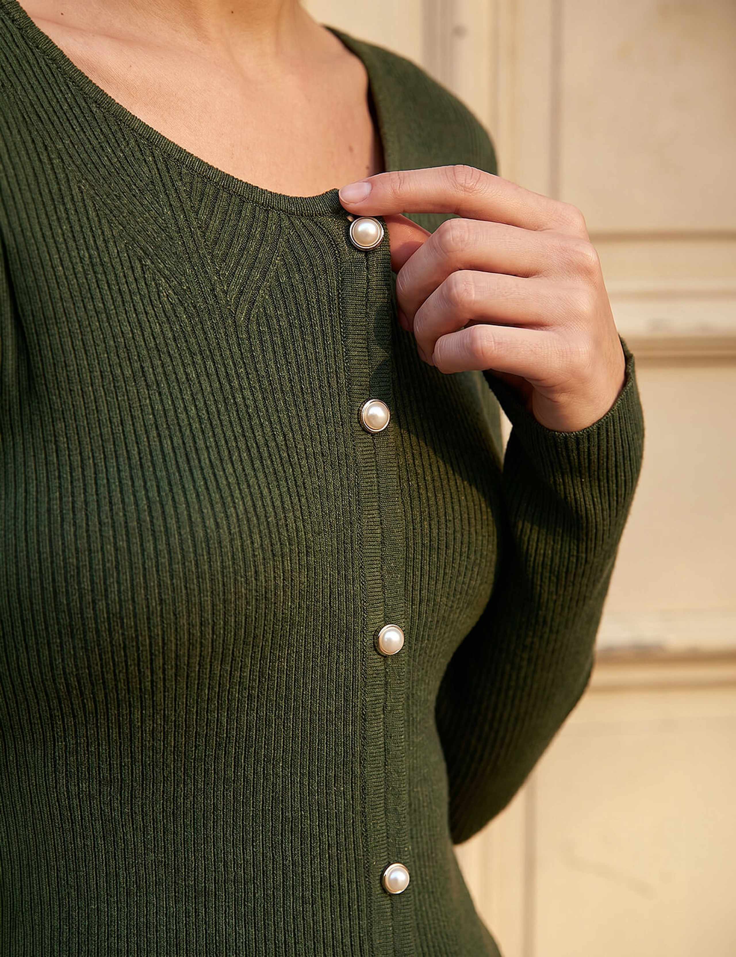 Fine Rib Knit Jumper 4 of 4