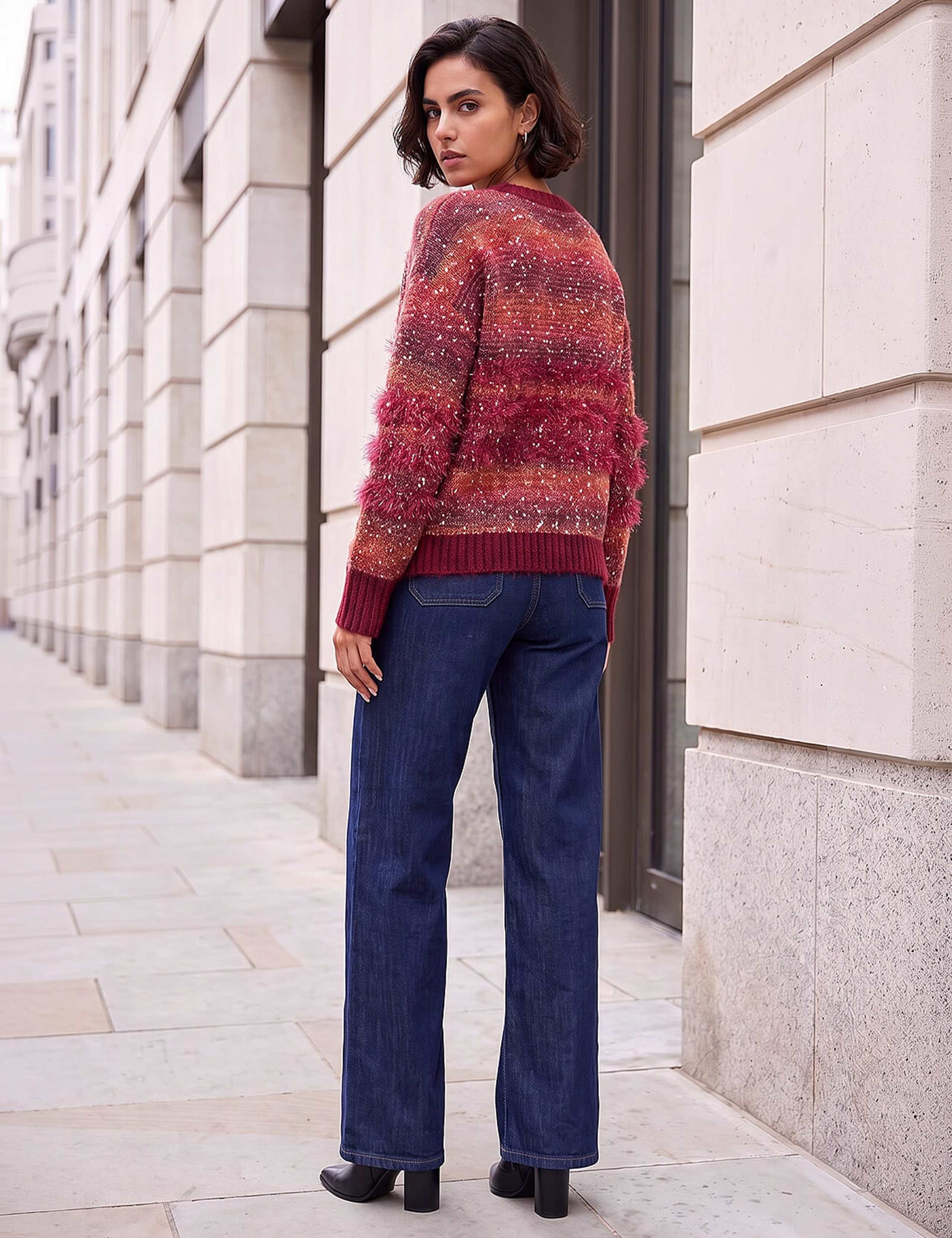 Fluffy Space Dyed Jumper 3 of 4