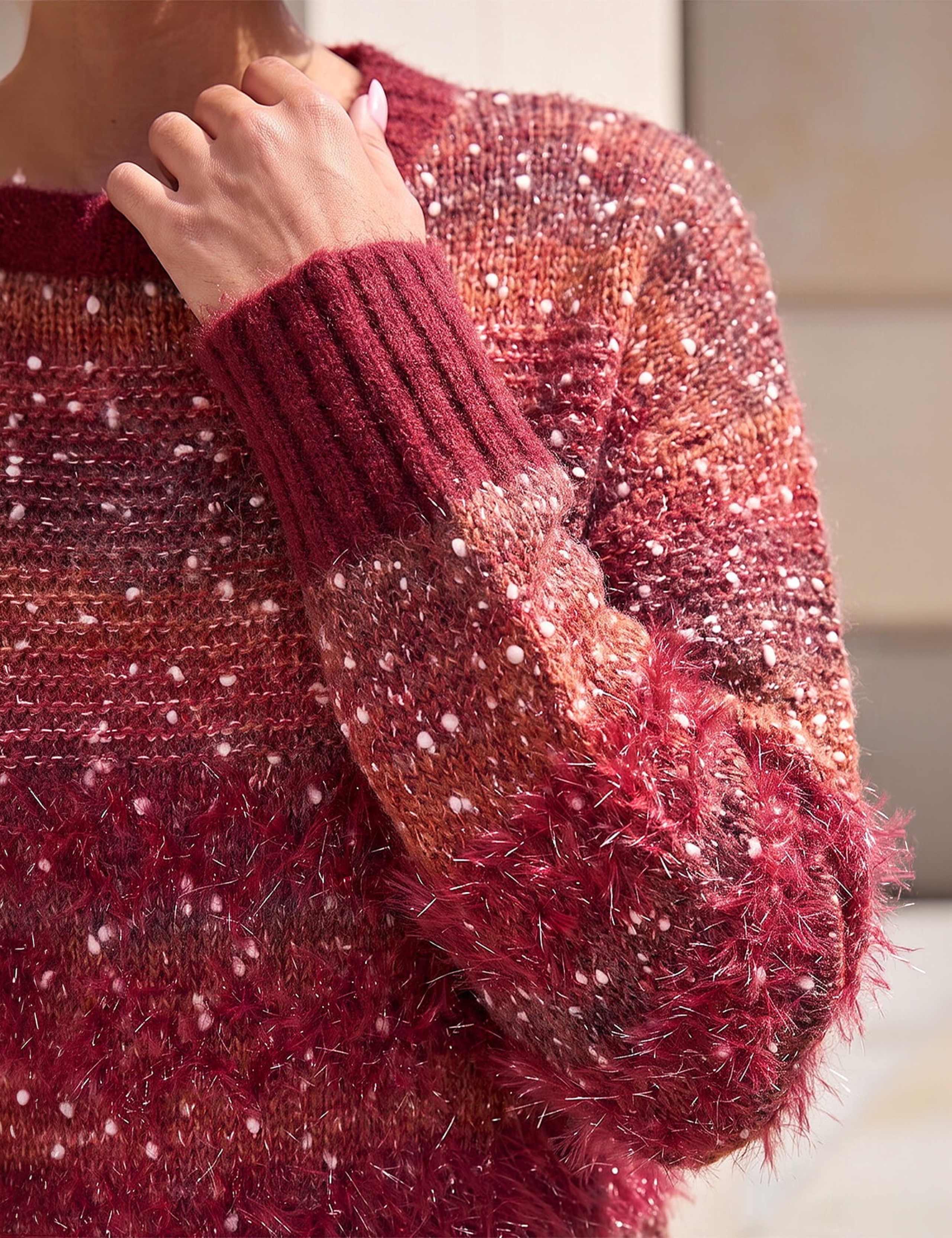 Fluffy Space Dyed Jumper 4 of 4