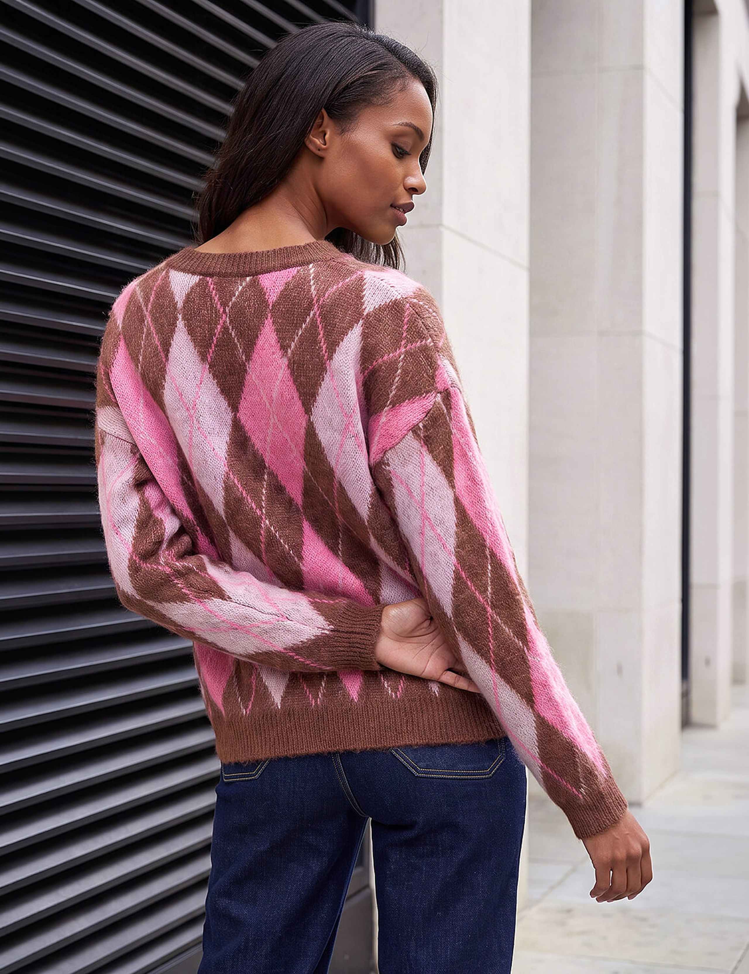 Argyle Jumper With Wool 3 of 4
