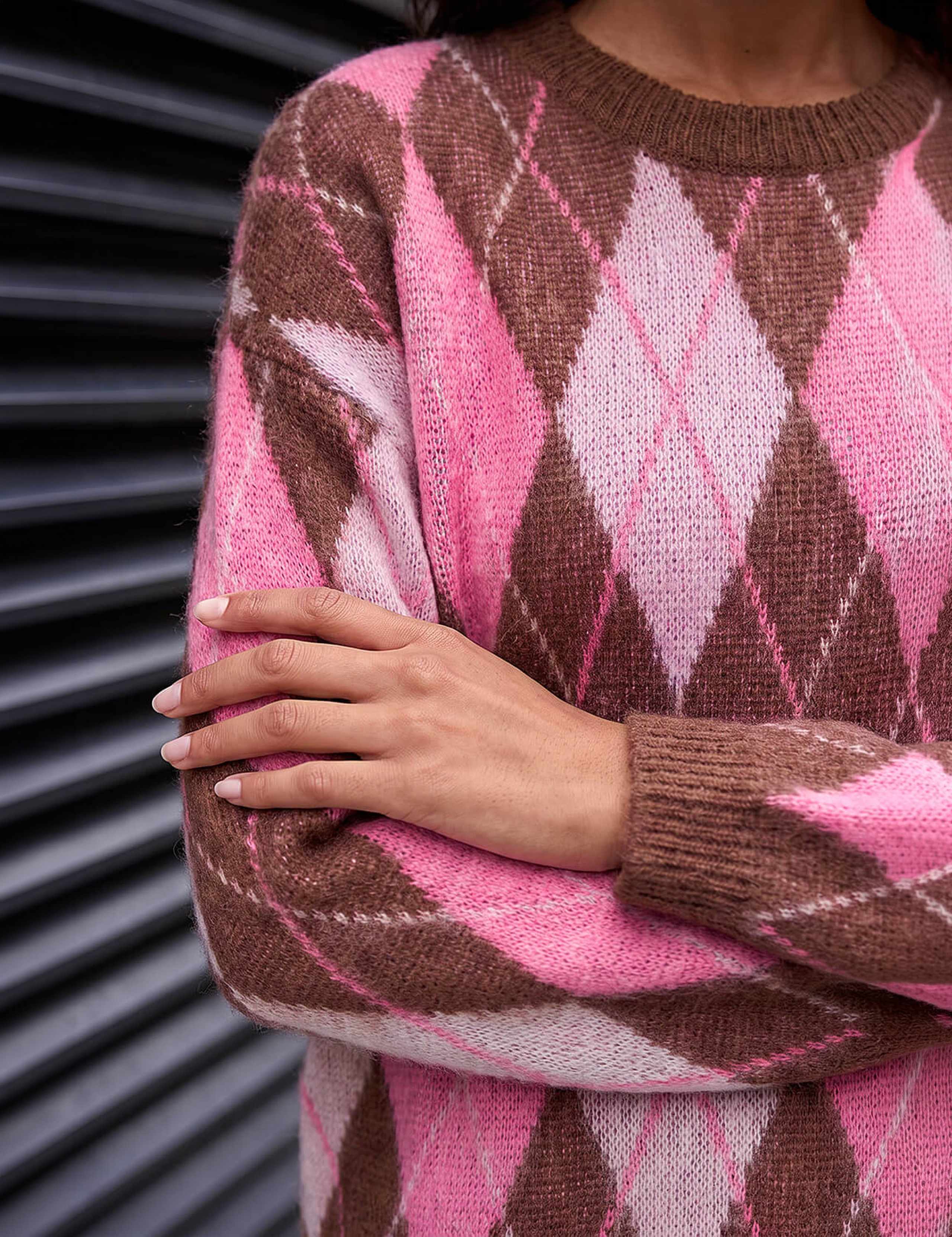 Argyle Jumper With Wool 4 of 4