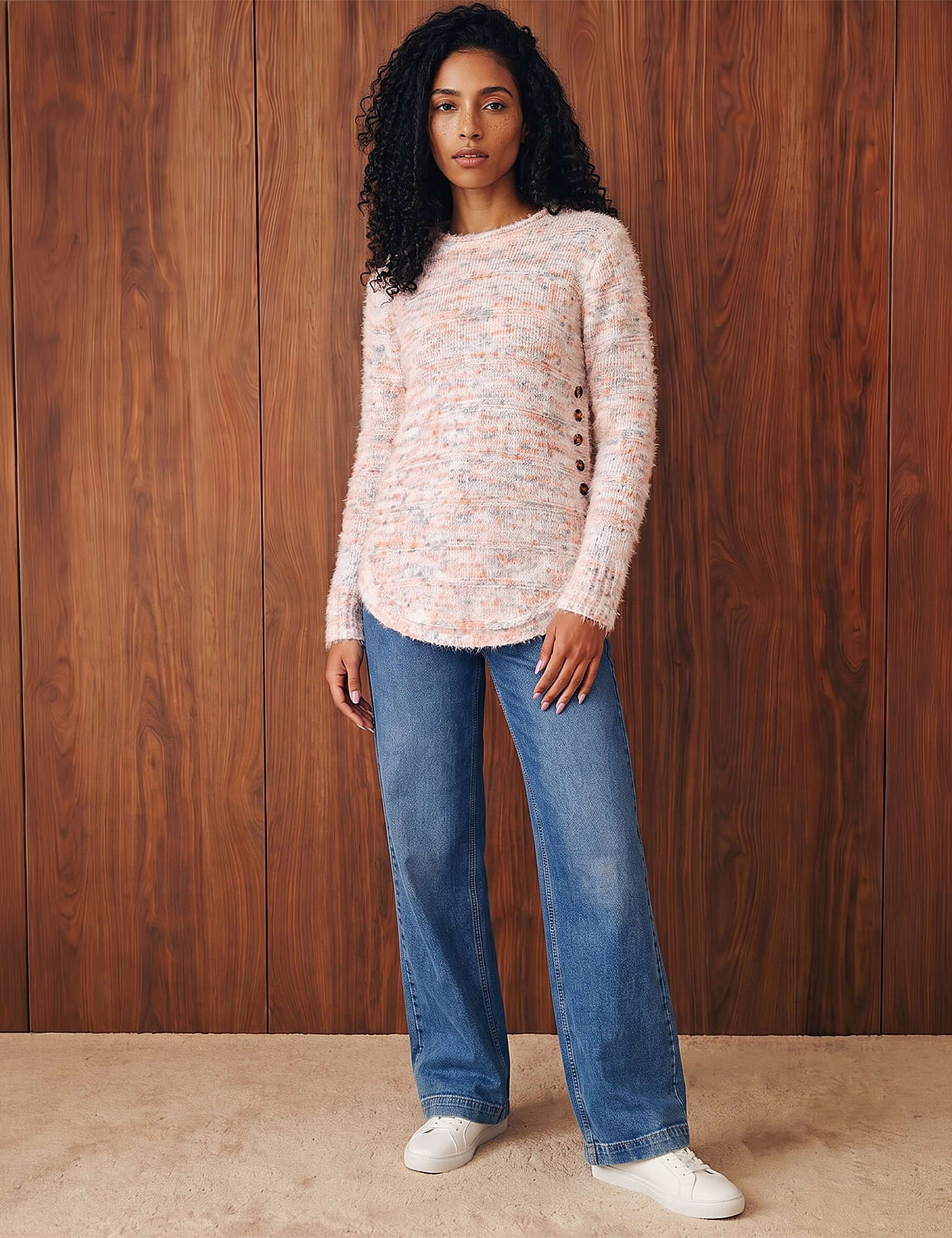 Nep Curved Hem Knit Jumper 3 of 4