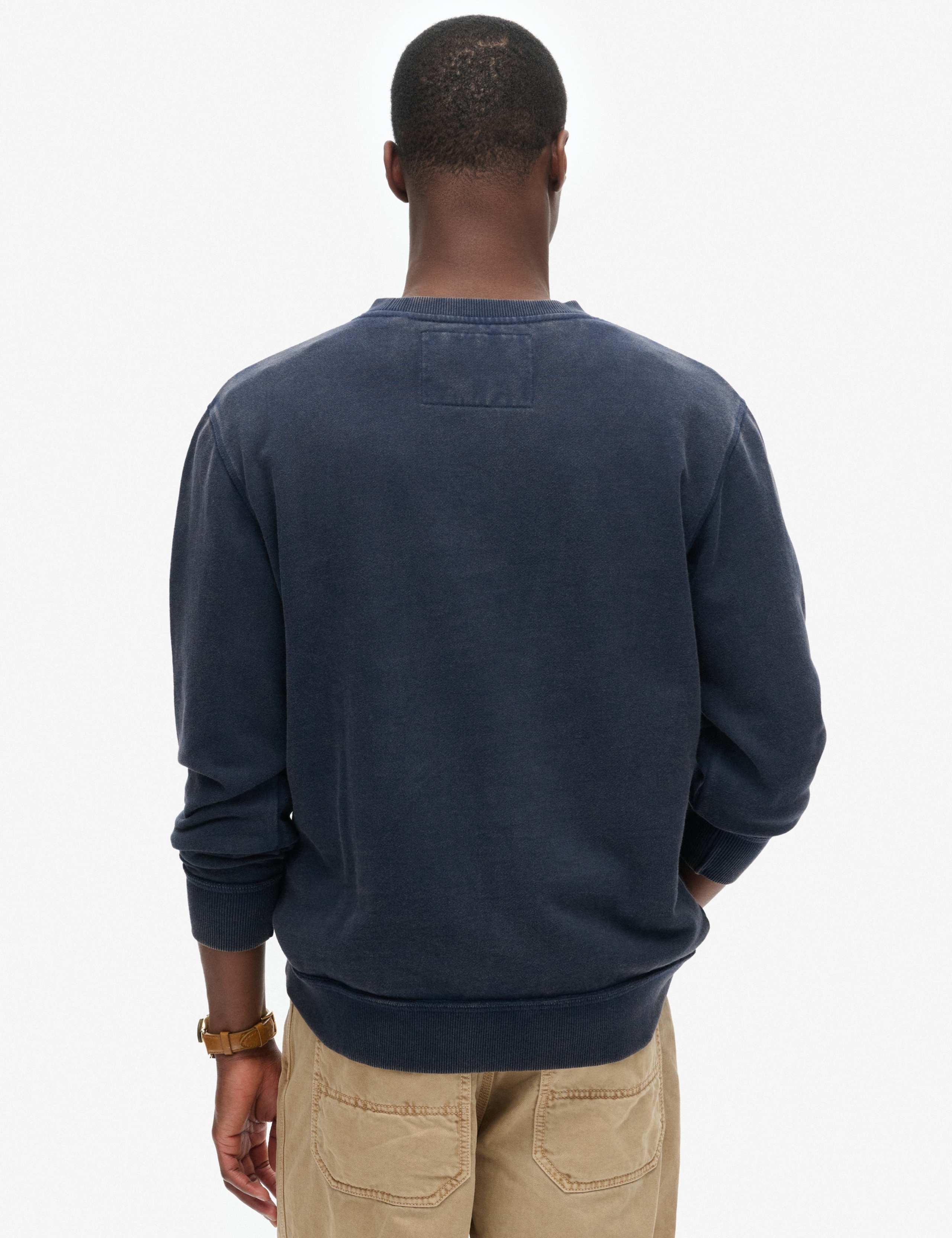 Pure Cotton Logo Crew Neck Sweatshirt 4 of 6