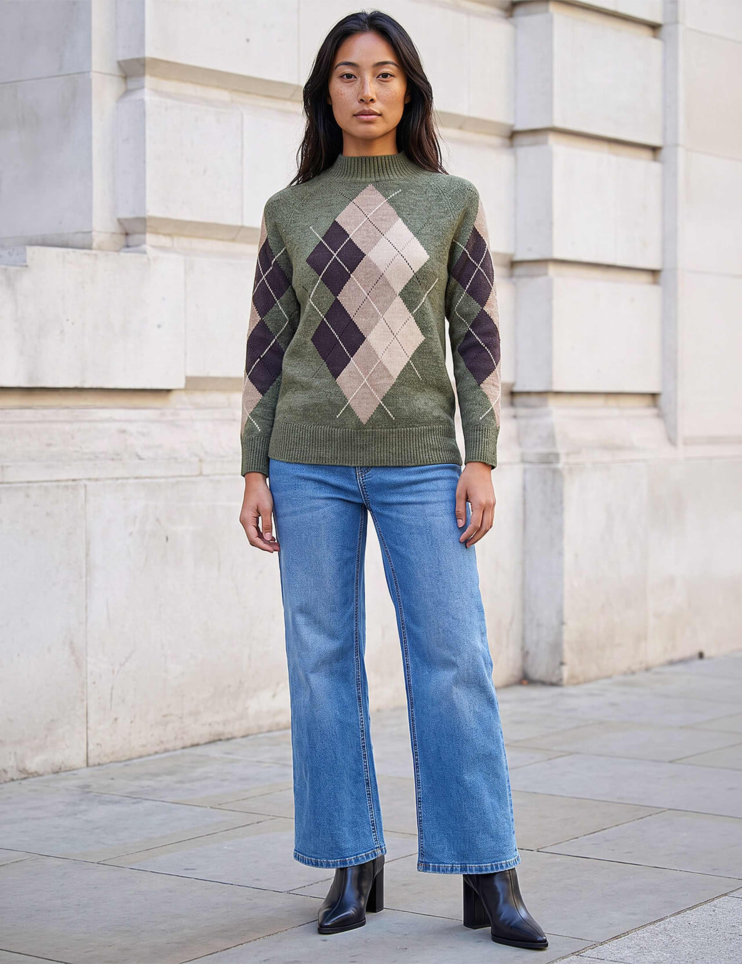 Petite Argyle Jumper 3 of 4