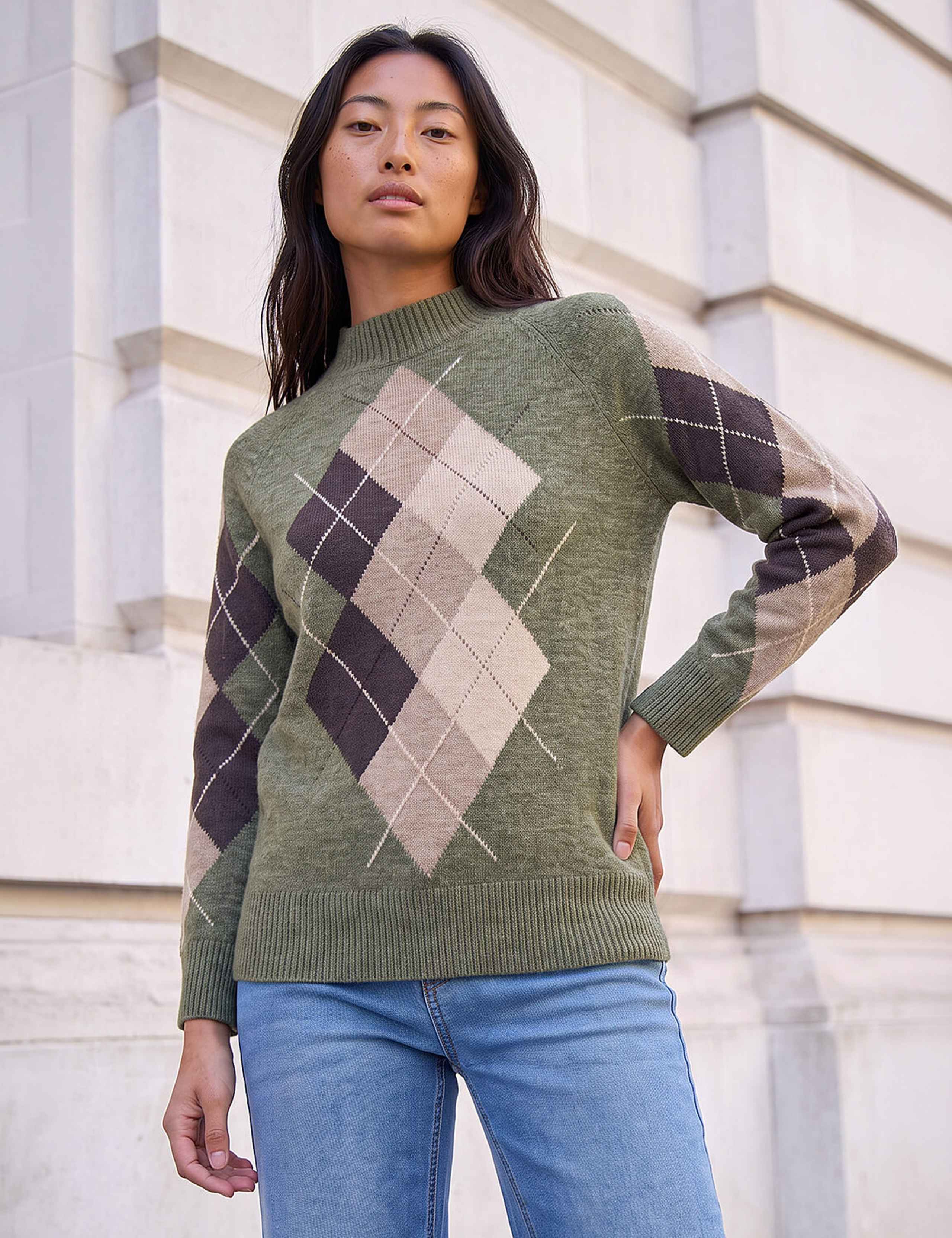 Petite Argyle Jumper 4 of 4