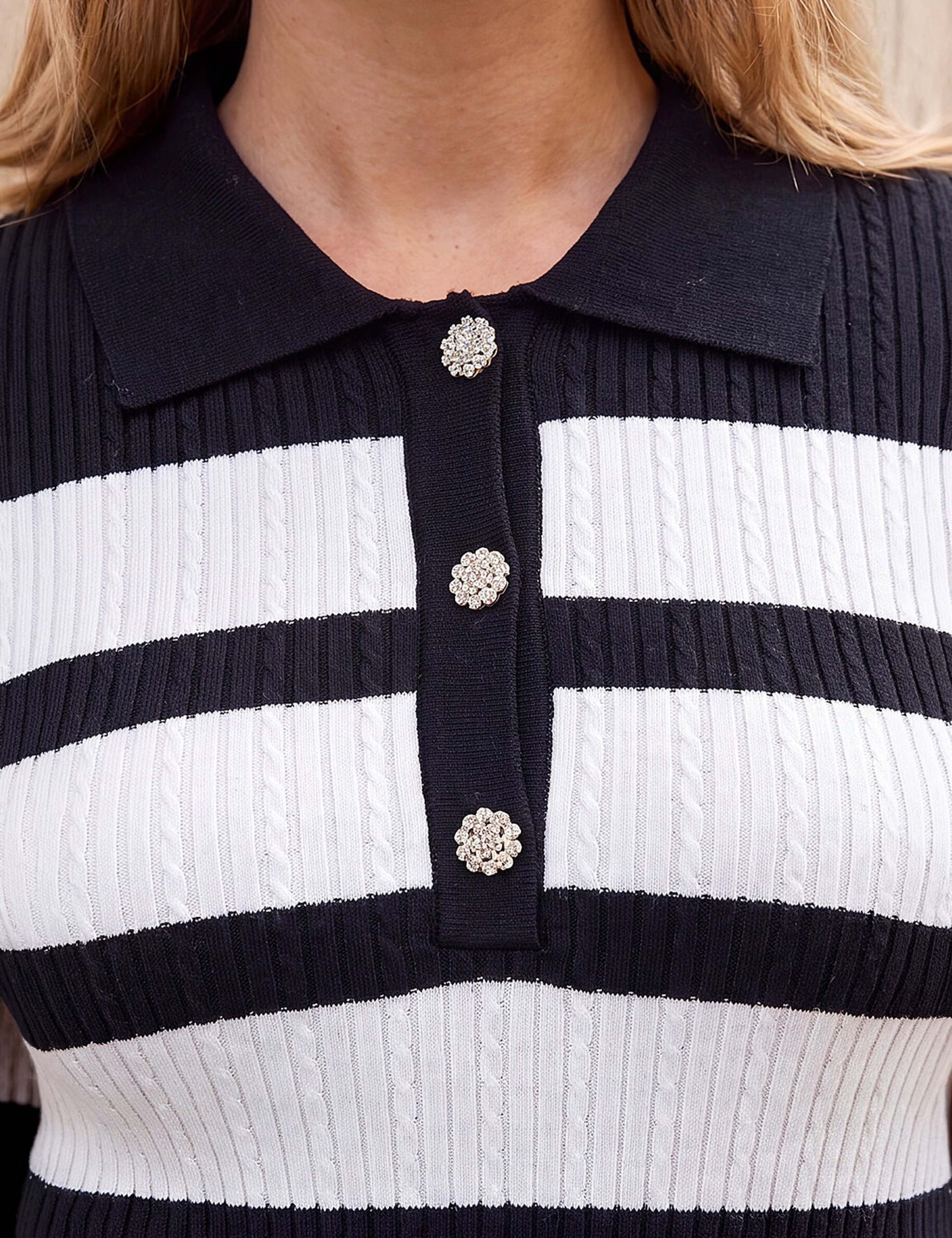 Striped Ribbed Jumper 4 of 4
