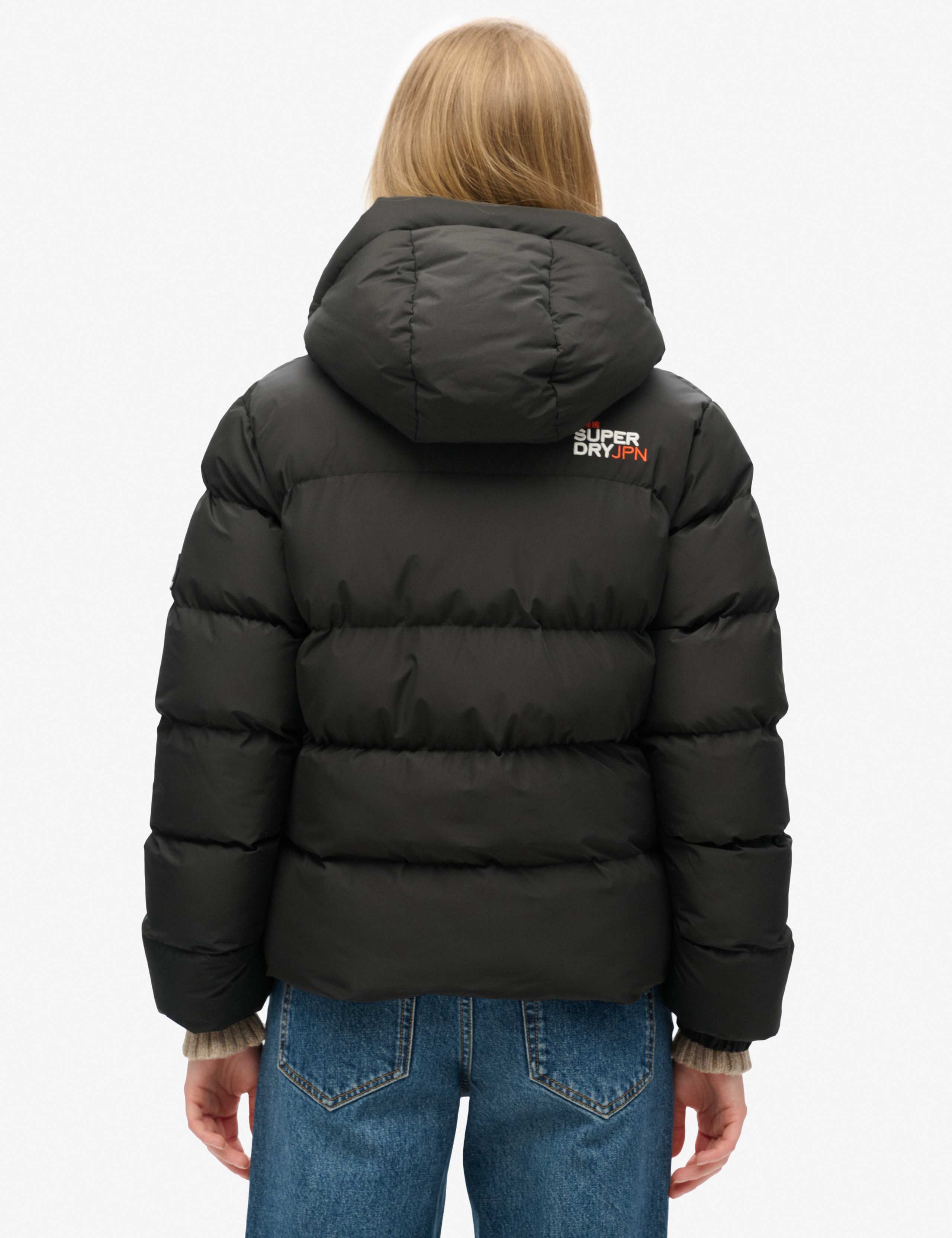 Padded Hooded High Neck Puffer Jacket 4 of 8