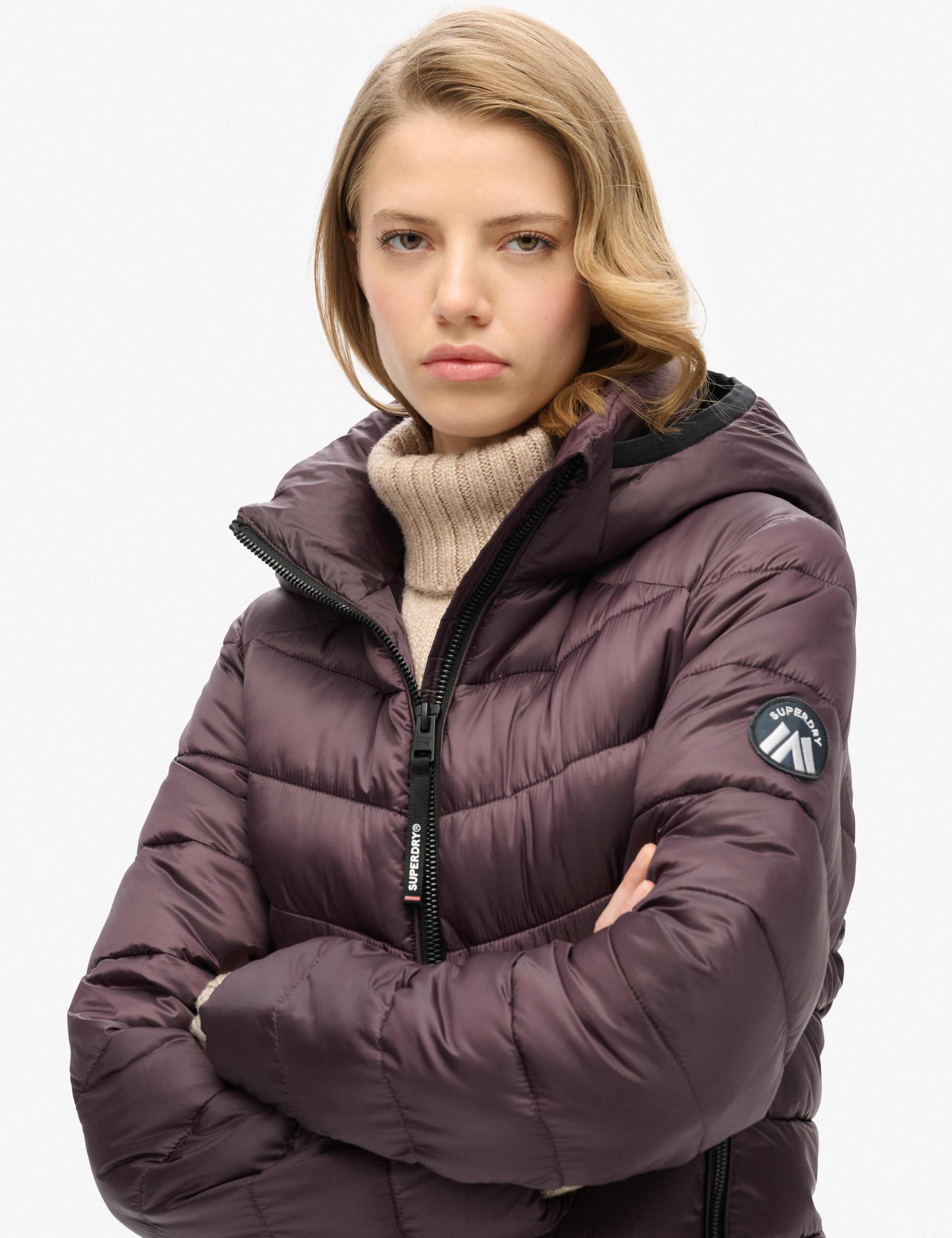 Hooded Padded Puffer Jacket 2 of 8