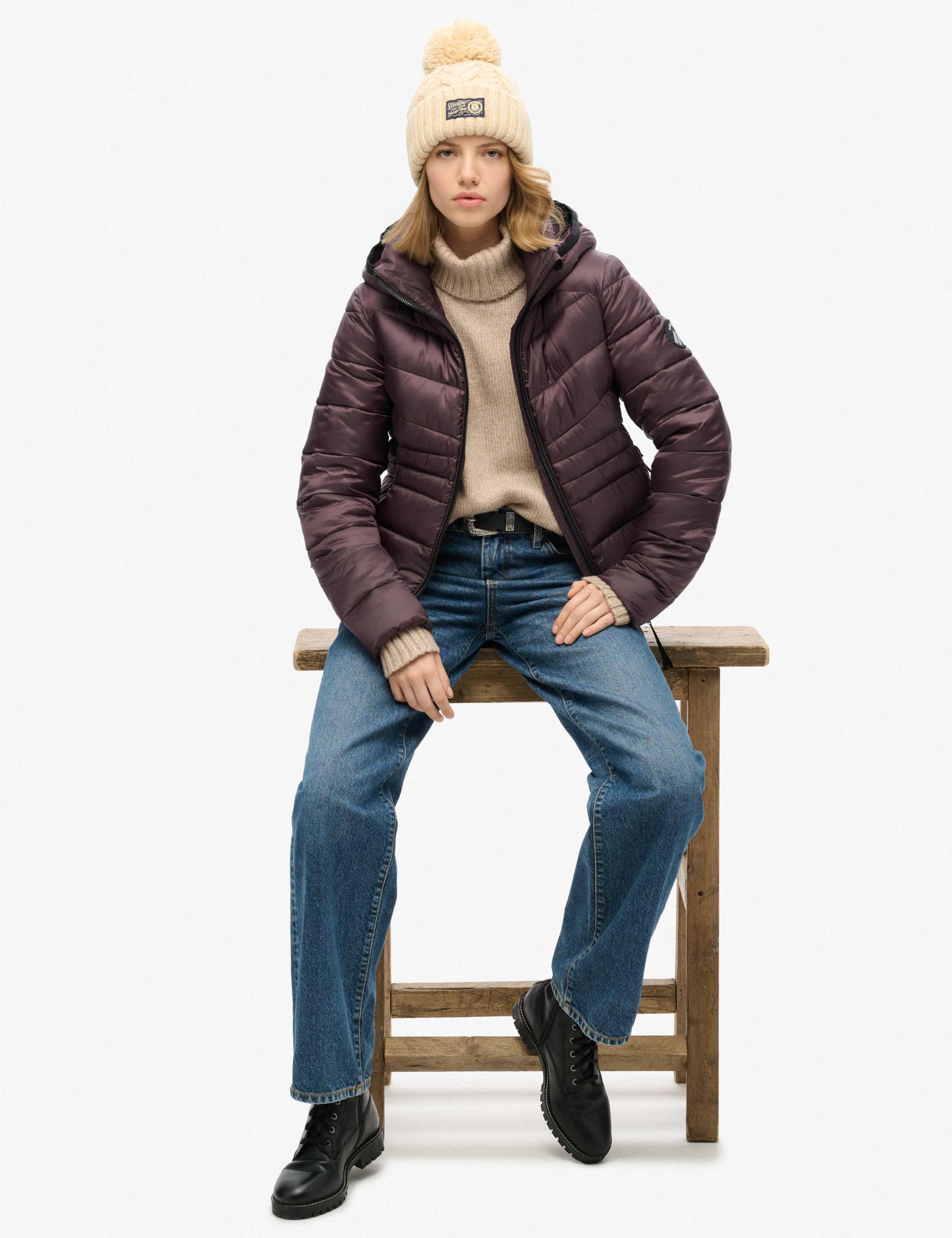 Hooded Padded Puffer Jacket 6 of 8