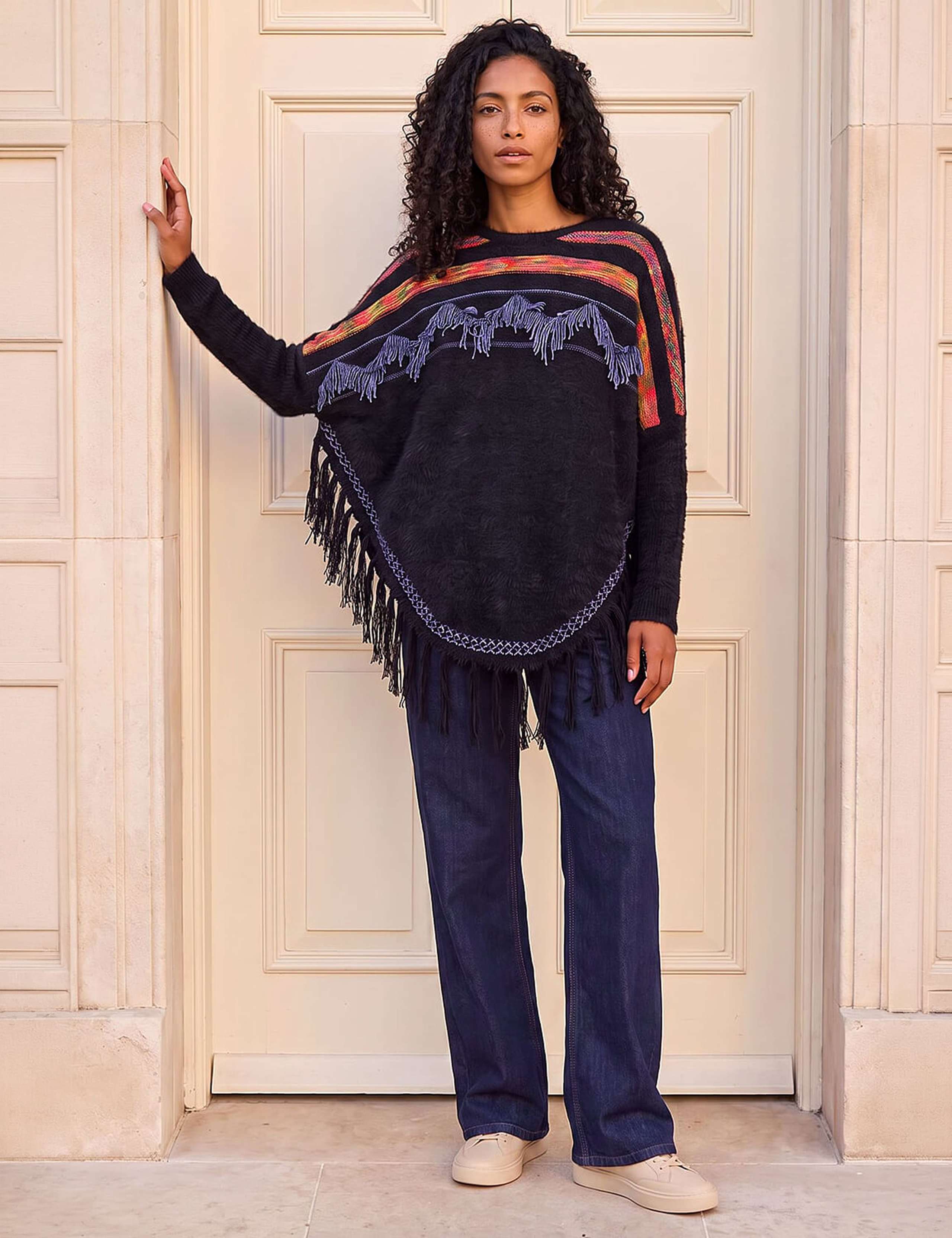 Jacquard Tassel Knit Jumper 3 of 4