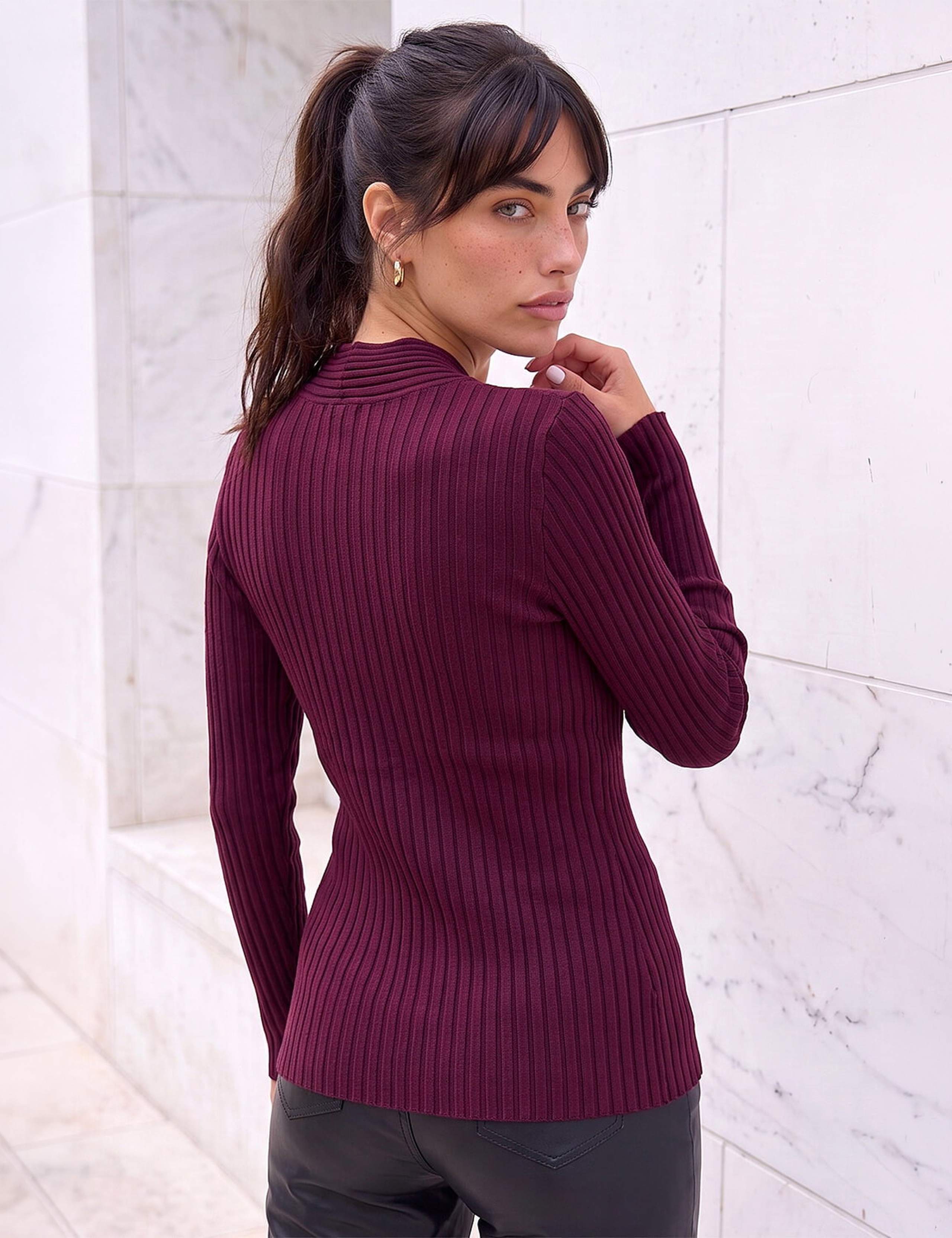 Cable Rib Knit Jumper 2 of 4