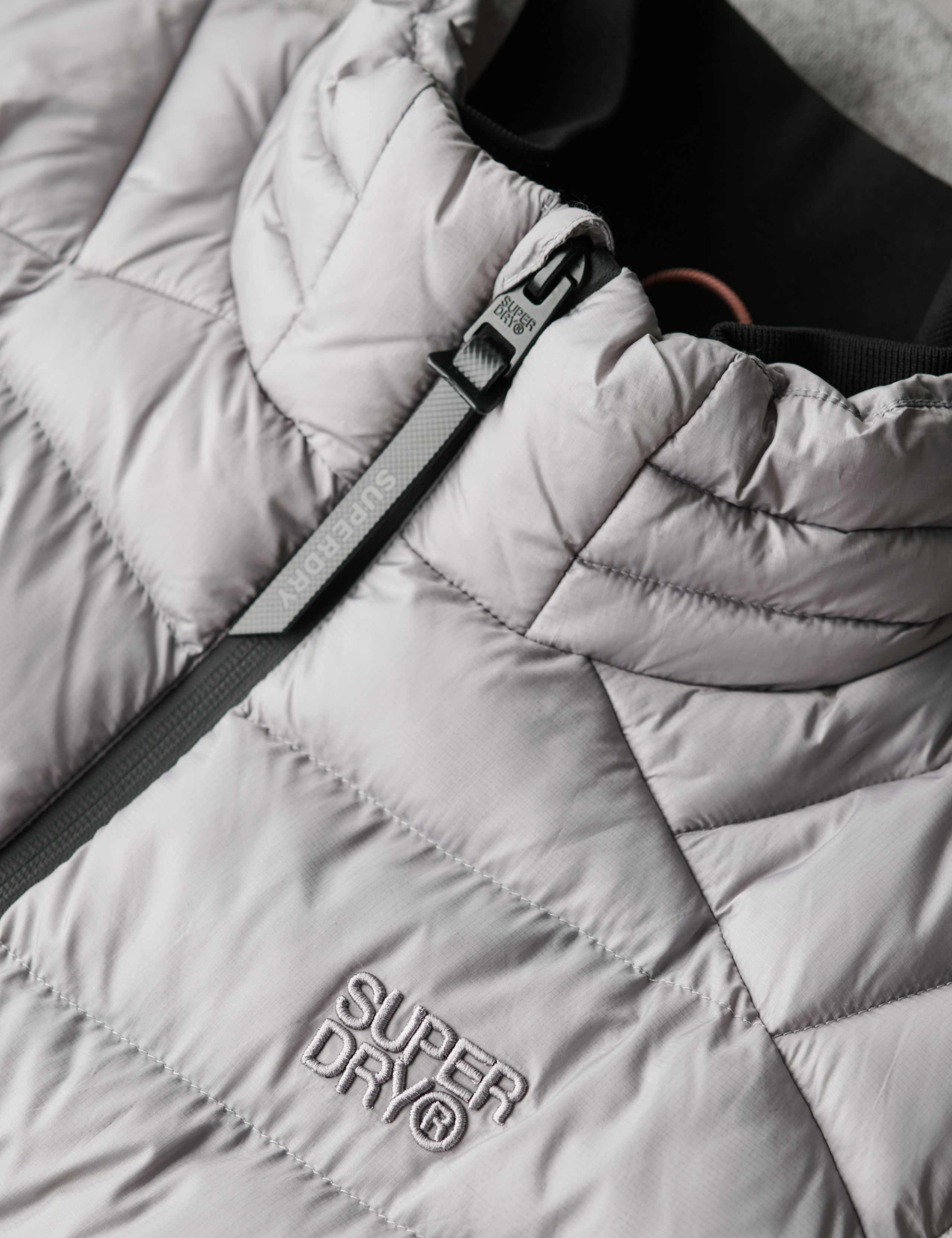 Padded Hooded Hybrid Puffer Jacket 5 of 6