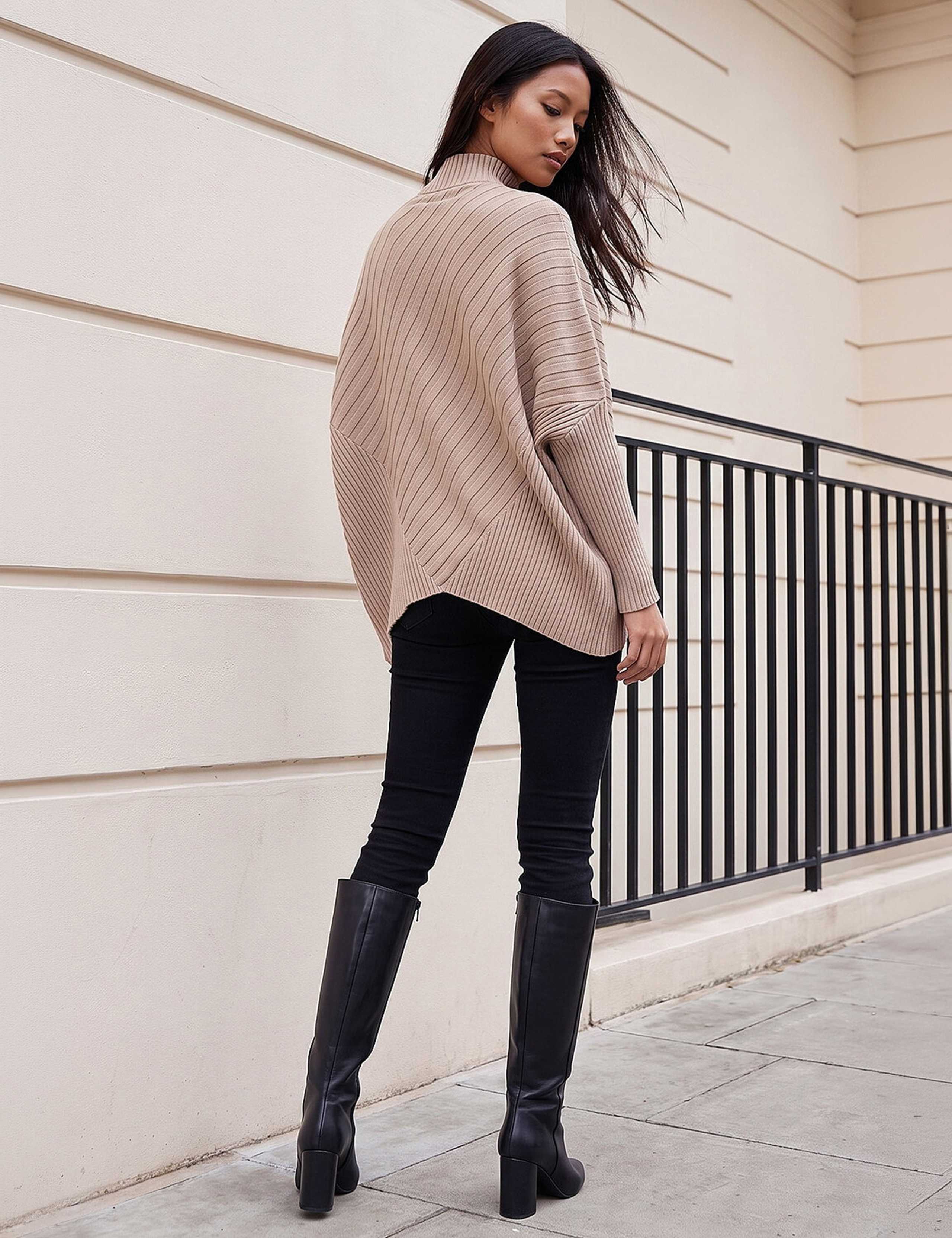 Rayon Blend Oversized Jumper 3 of 4
