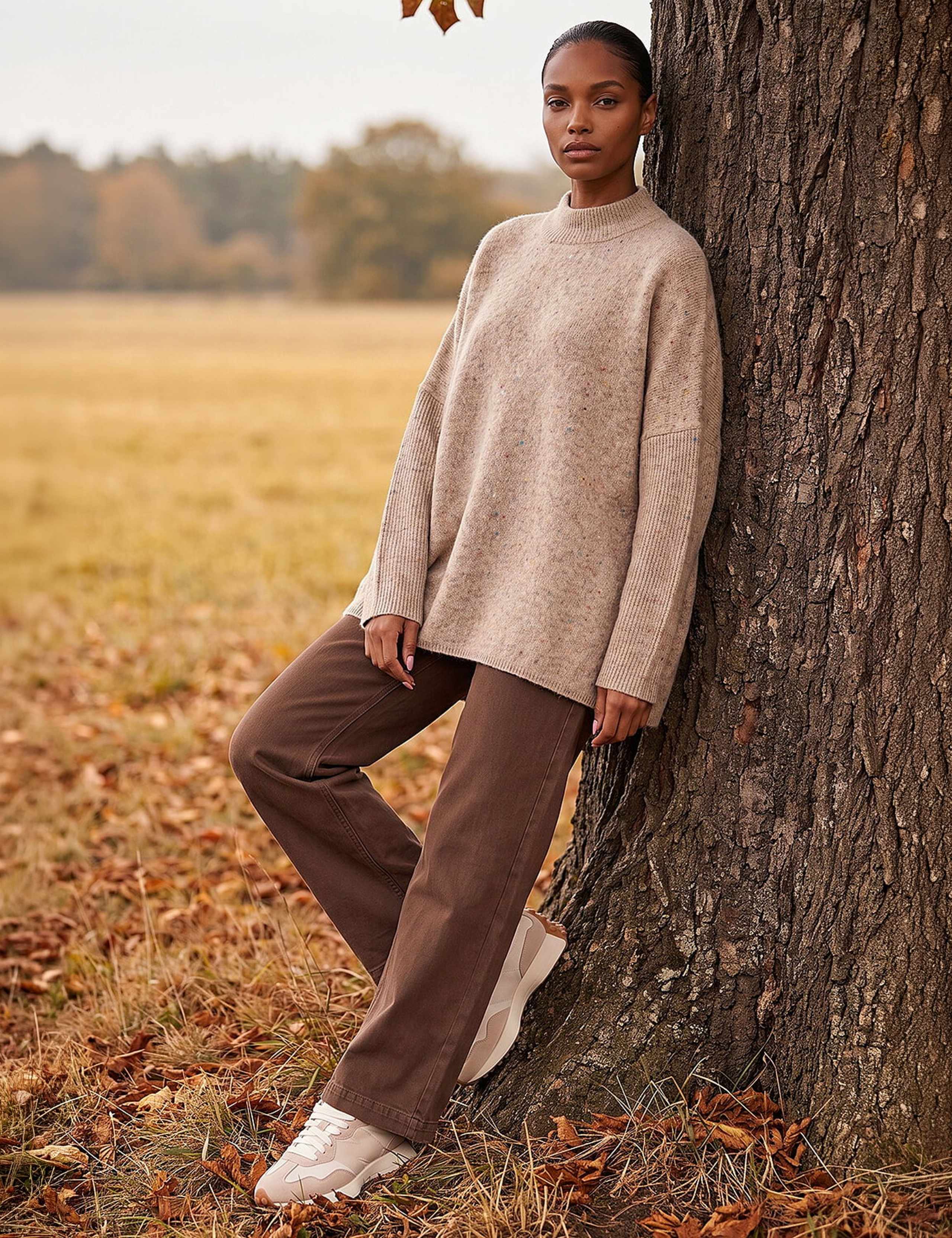 Textured Oversized Jumper 2 of 4