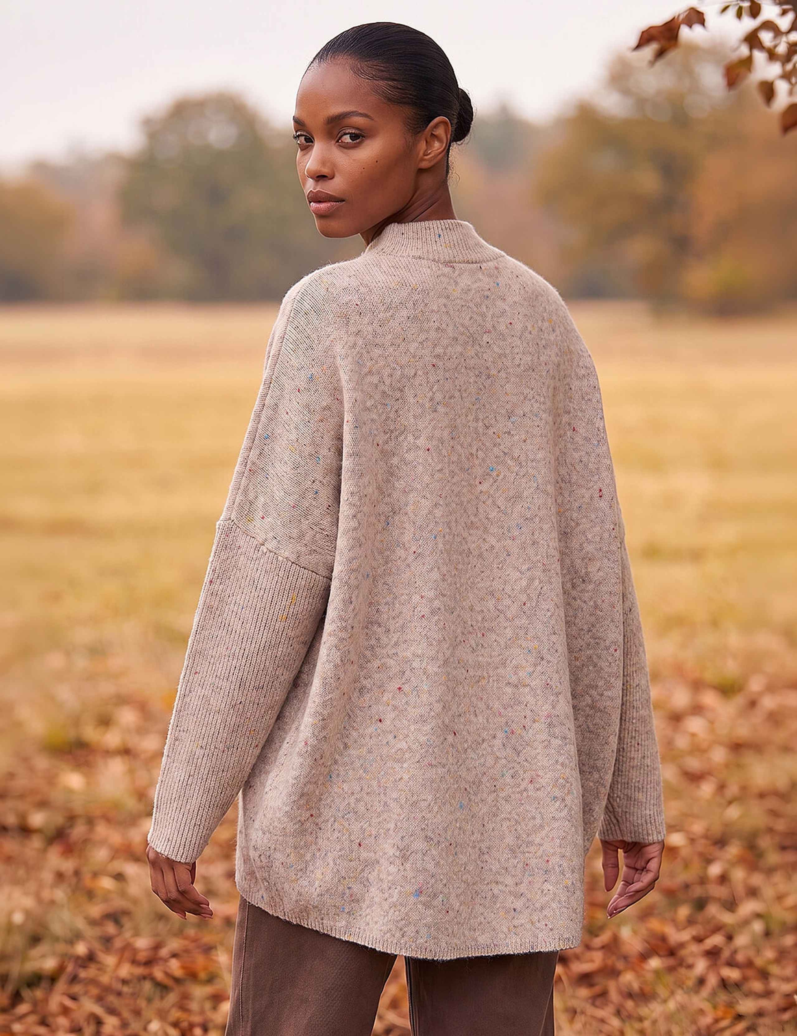 Textured Oversized Jumper 3 of 4