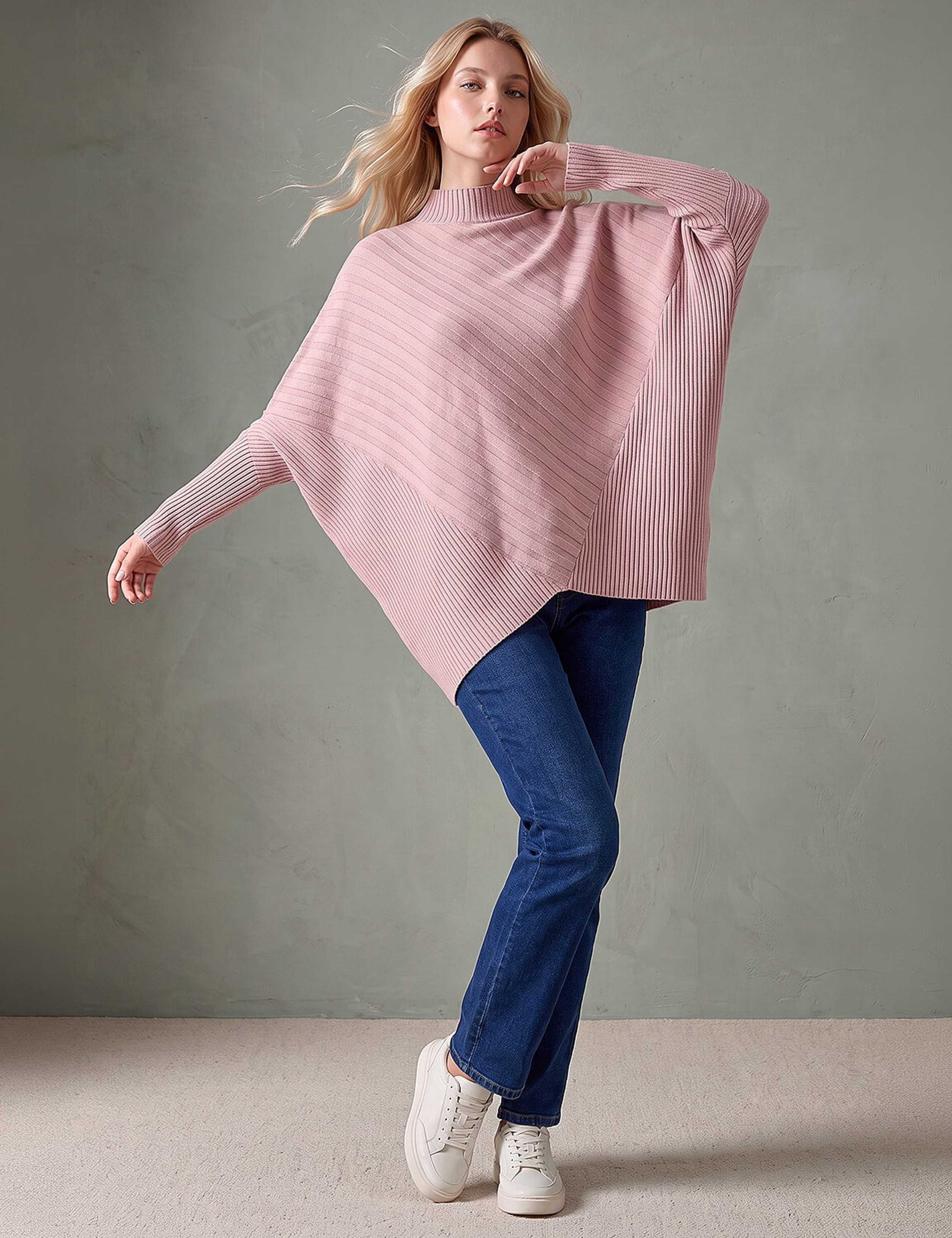 Rayon Blend Oversized Jumper 2 of 4