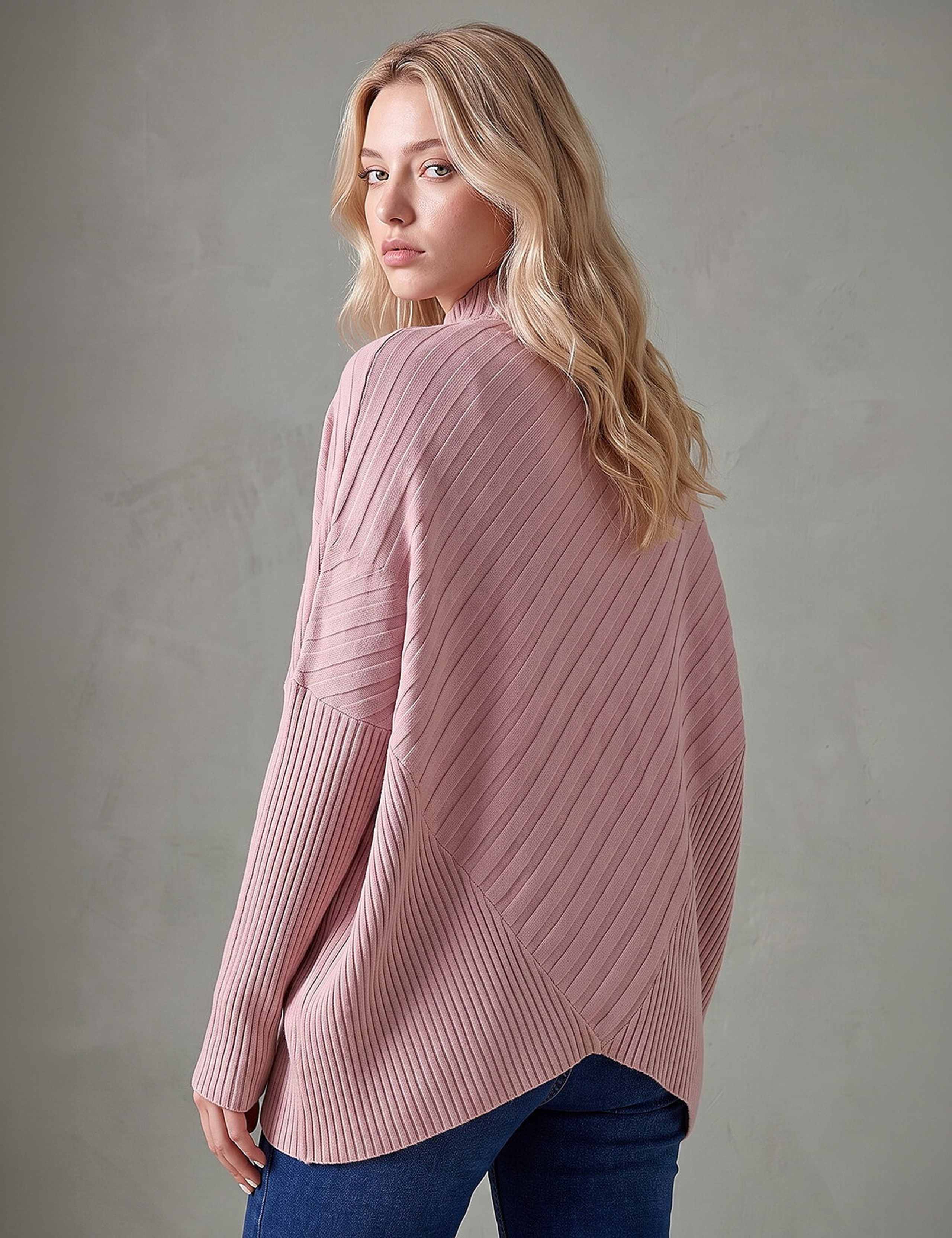 Rayon Blend Oversized Jumper 3 of 4