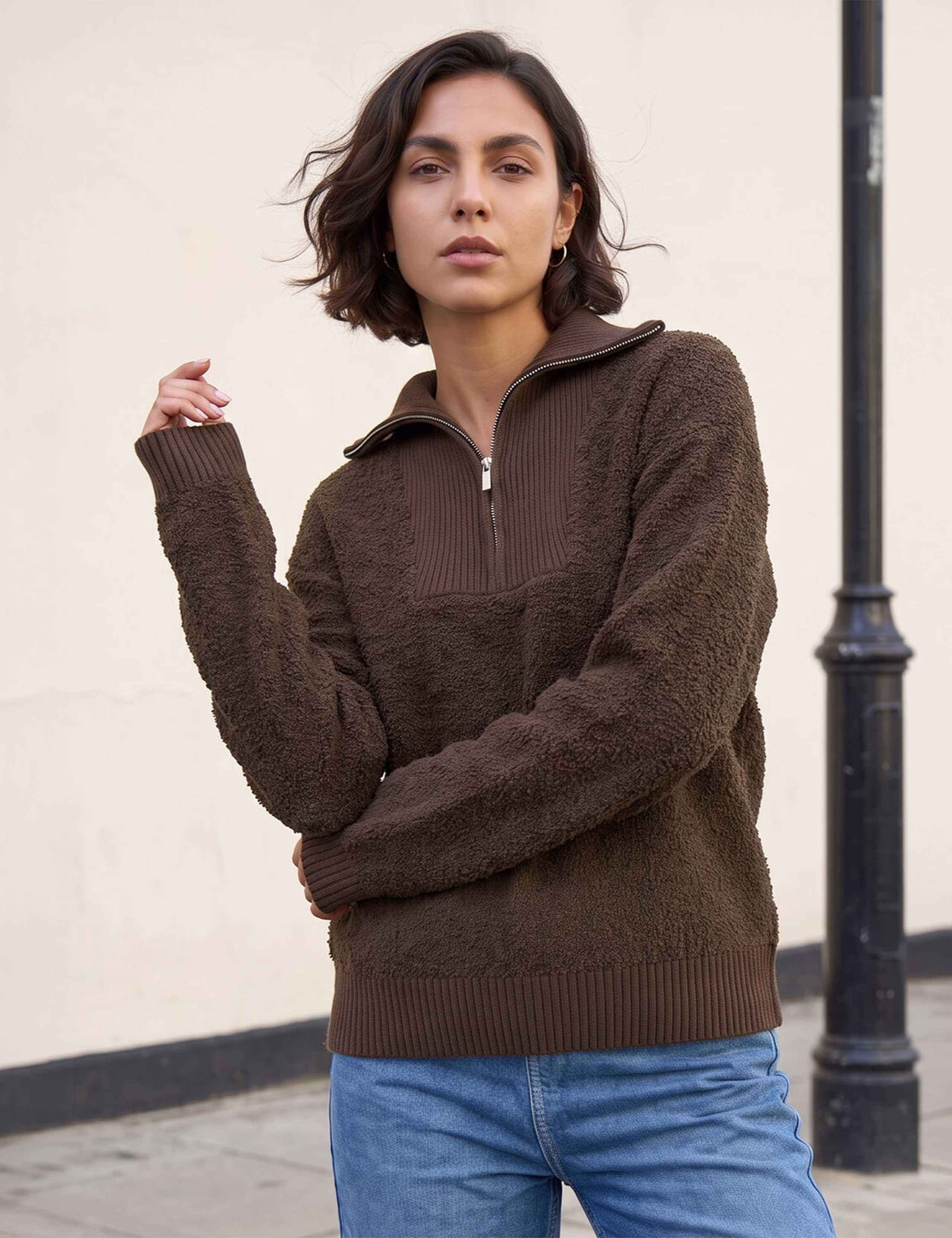 Fleece Zip Up Jumper 1 of 4
