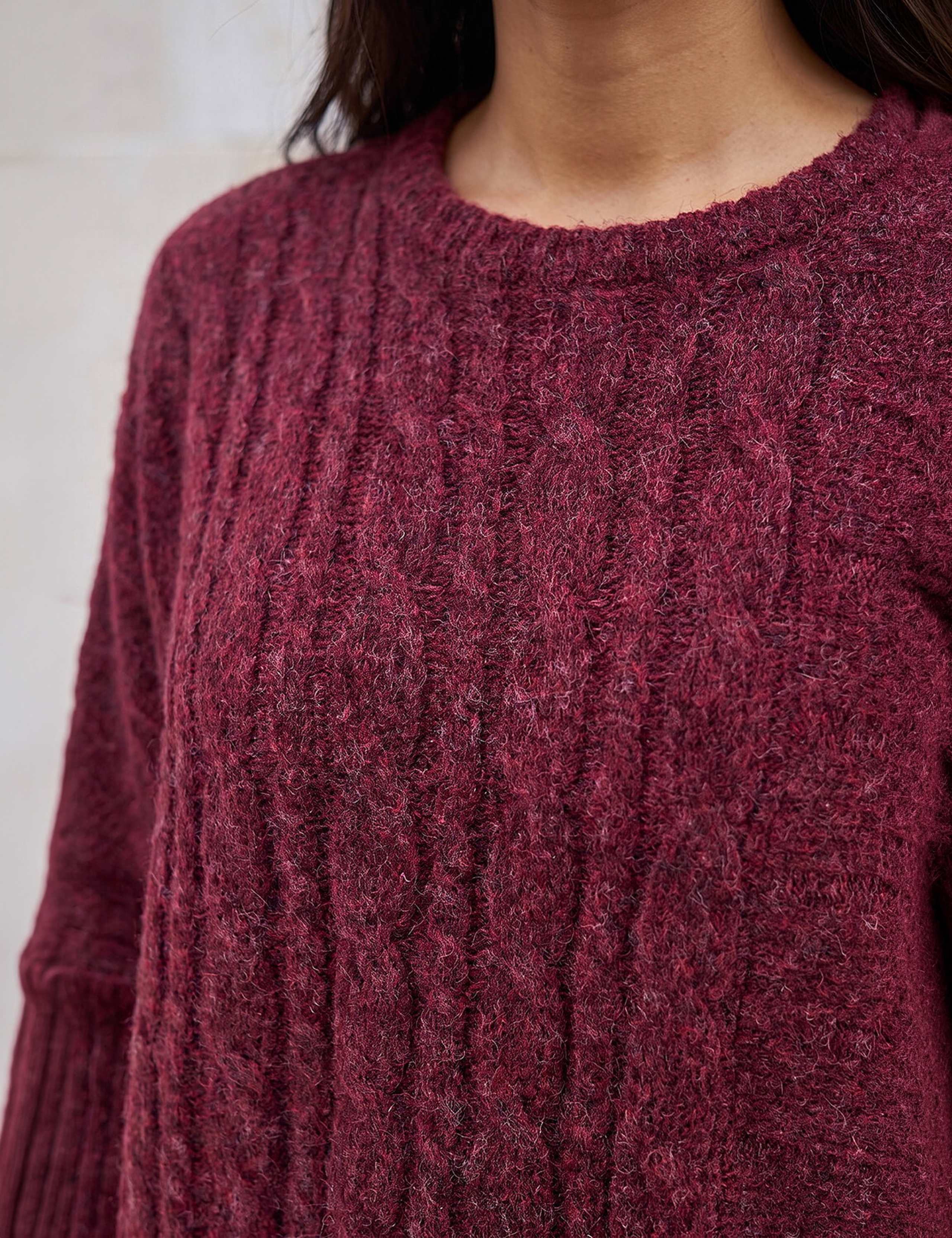 Petite Contrast Cable Jumper 4 of 4