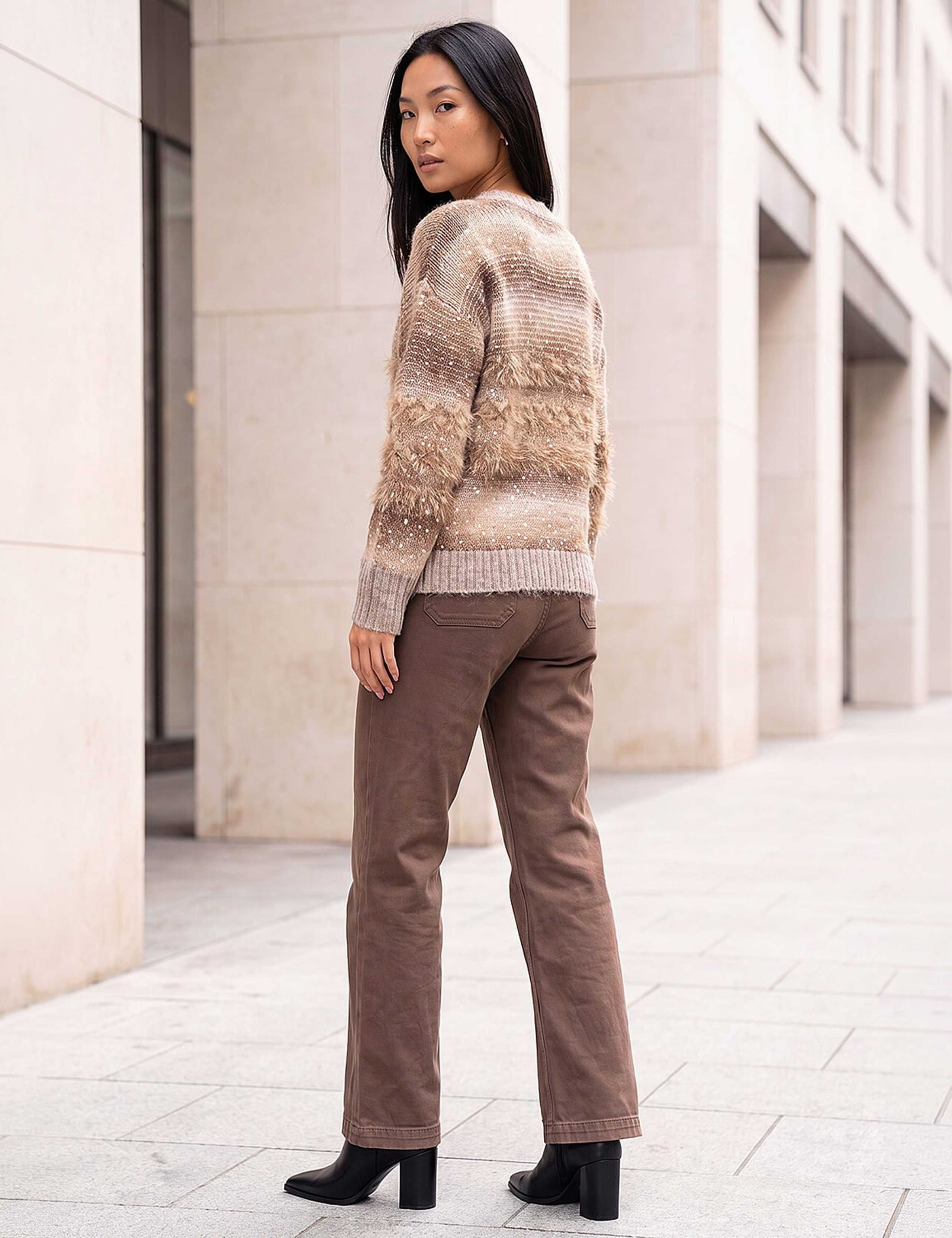 Fluffy Space Dyed Jumper 3 of 4
