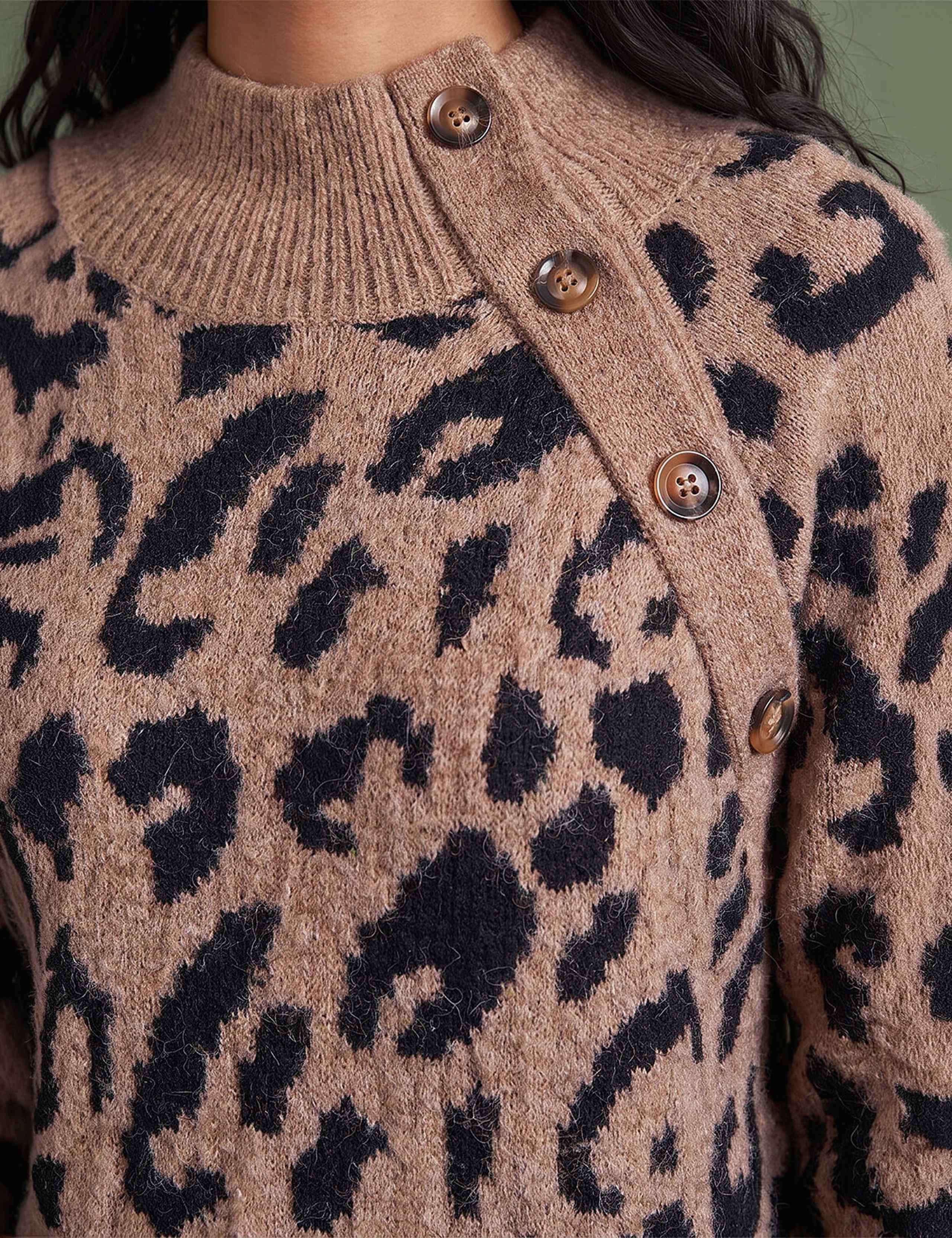Animal Print Jacquard Jumper 4 of 4