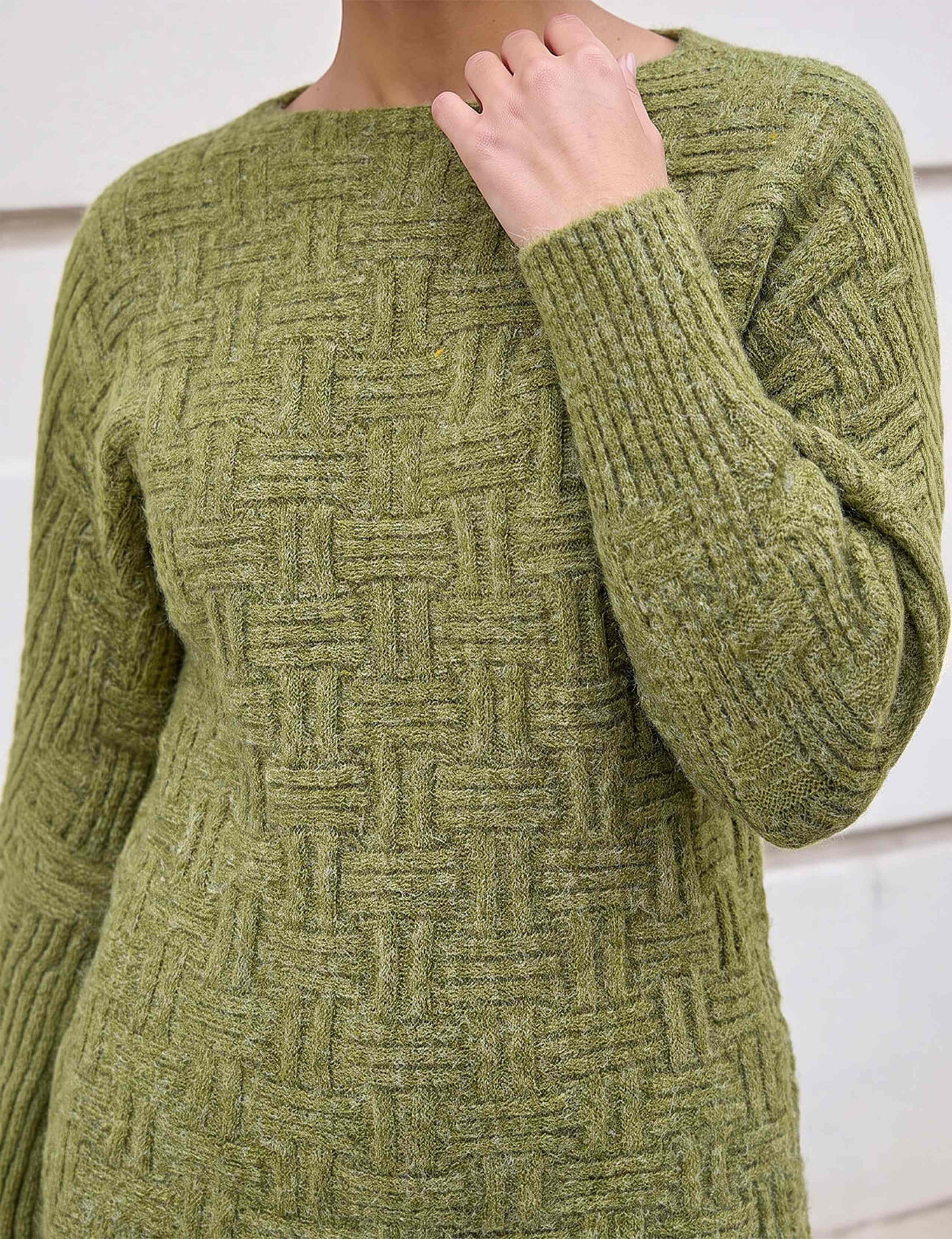 Batwing Sleeve Relaxed Jumper 4 of 4