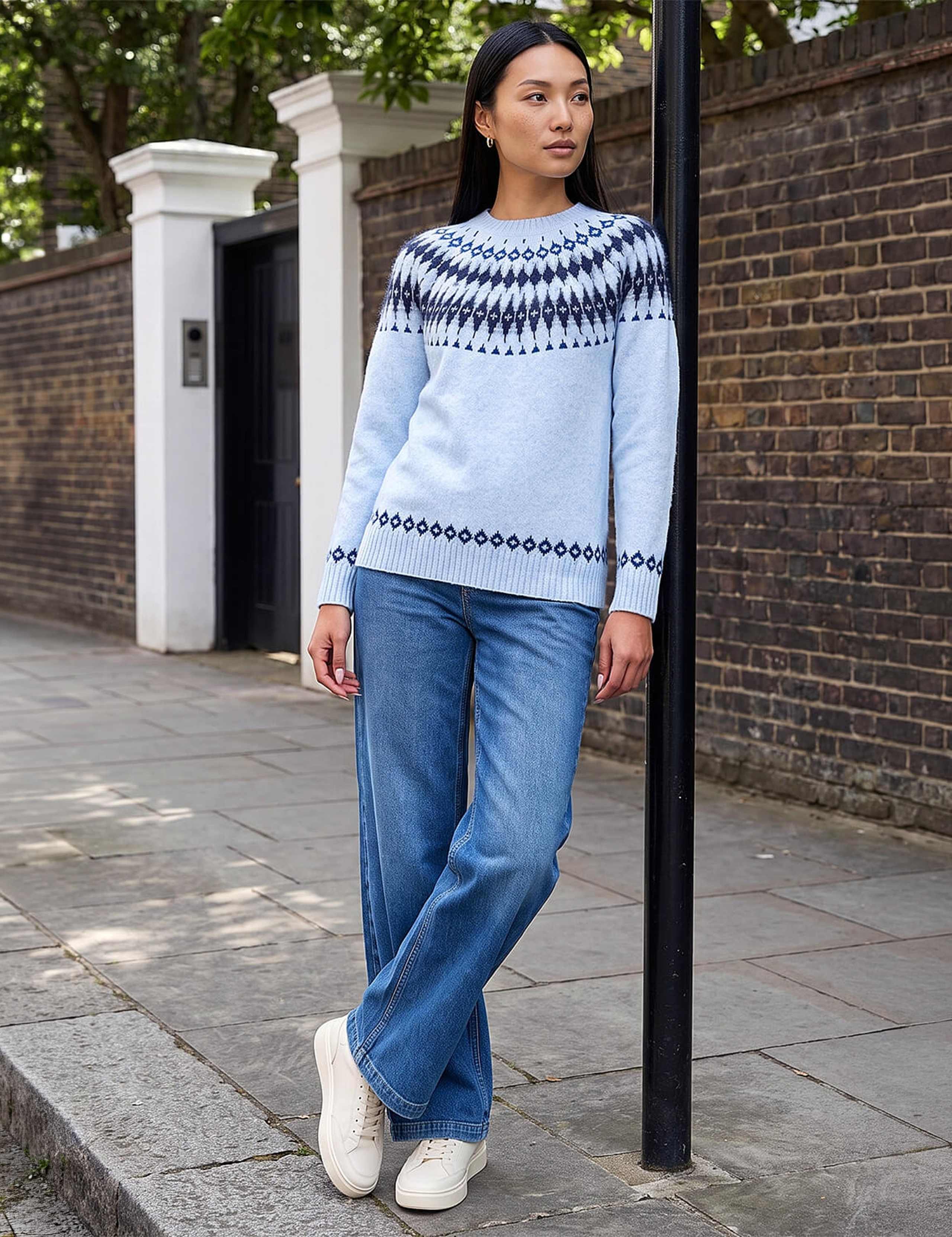 Fluffy Fair Isle Jumper 2 of 4