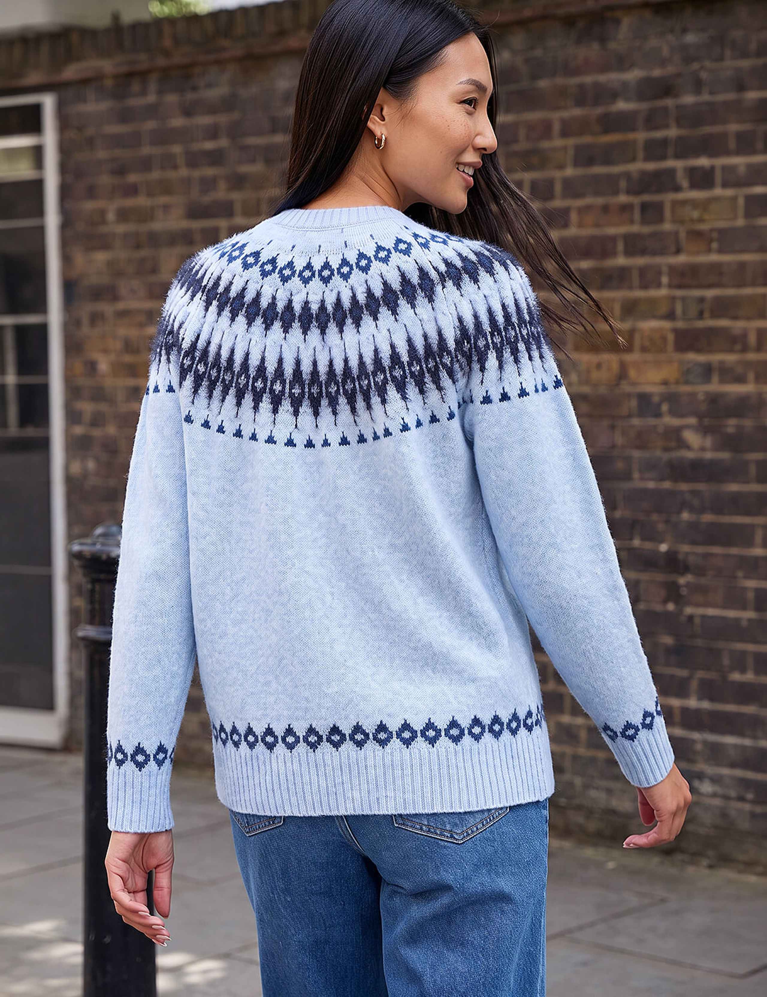 Fluffy Fair Isle Jumper 3 of 4
