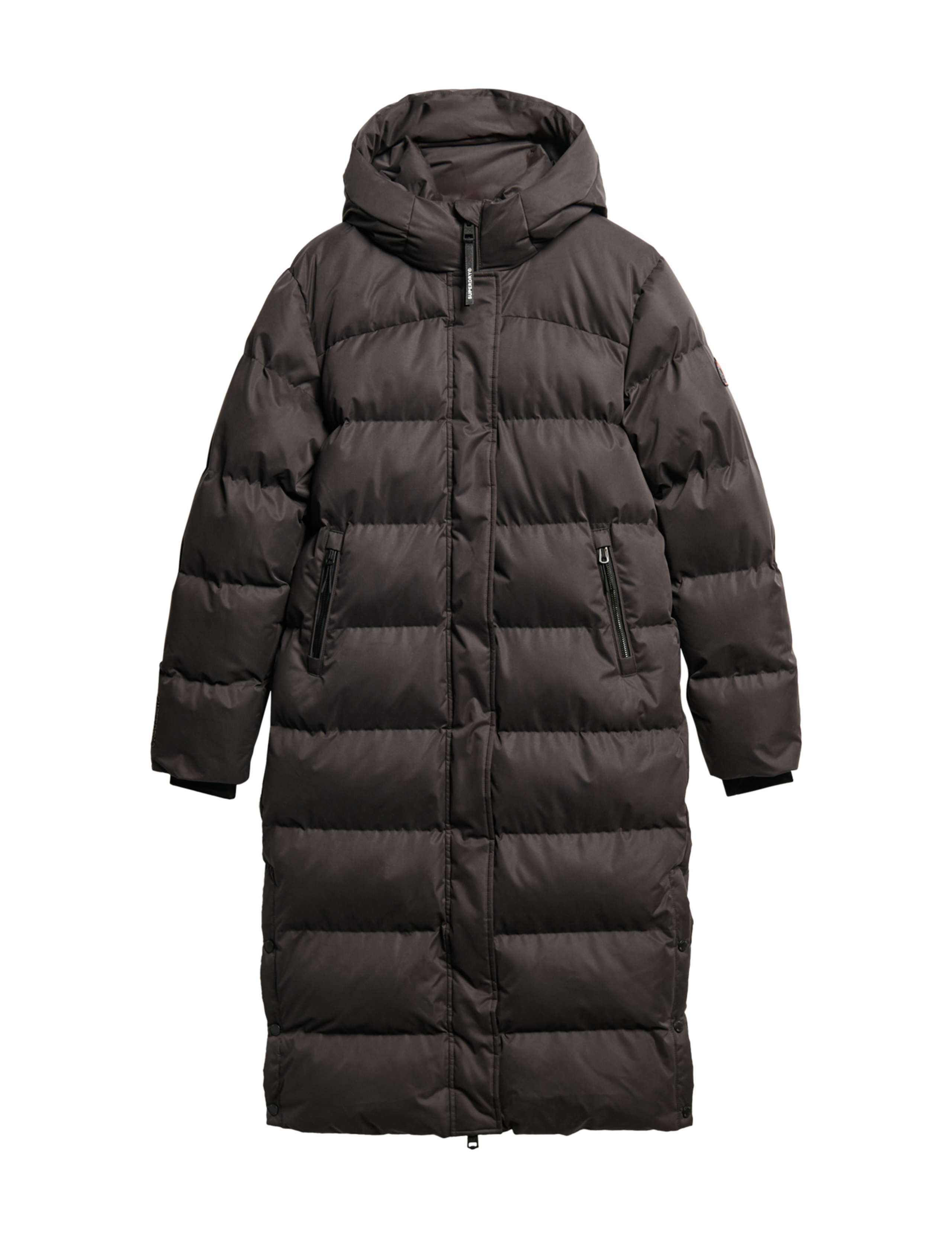 Quilted Hooded Longline Puffer Jacket 6 of 8