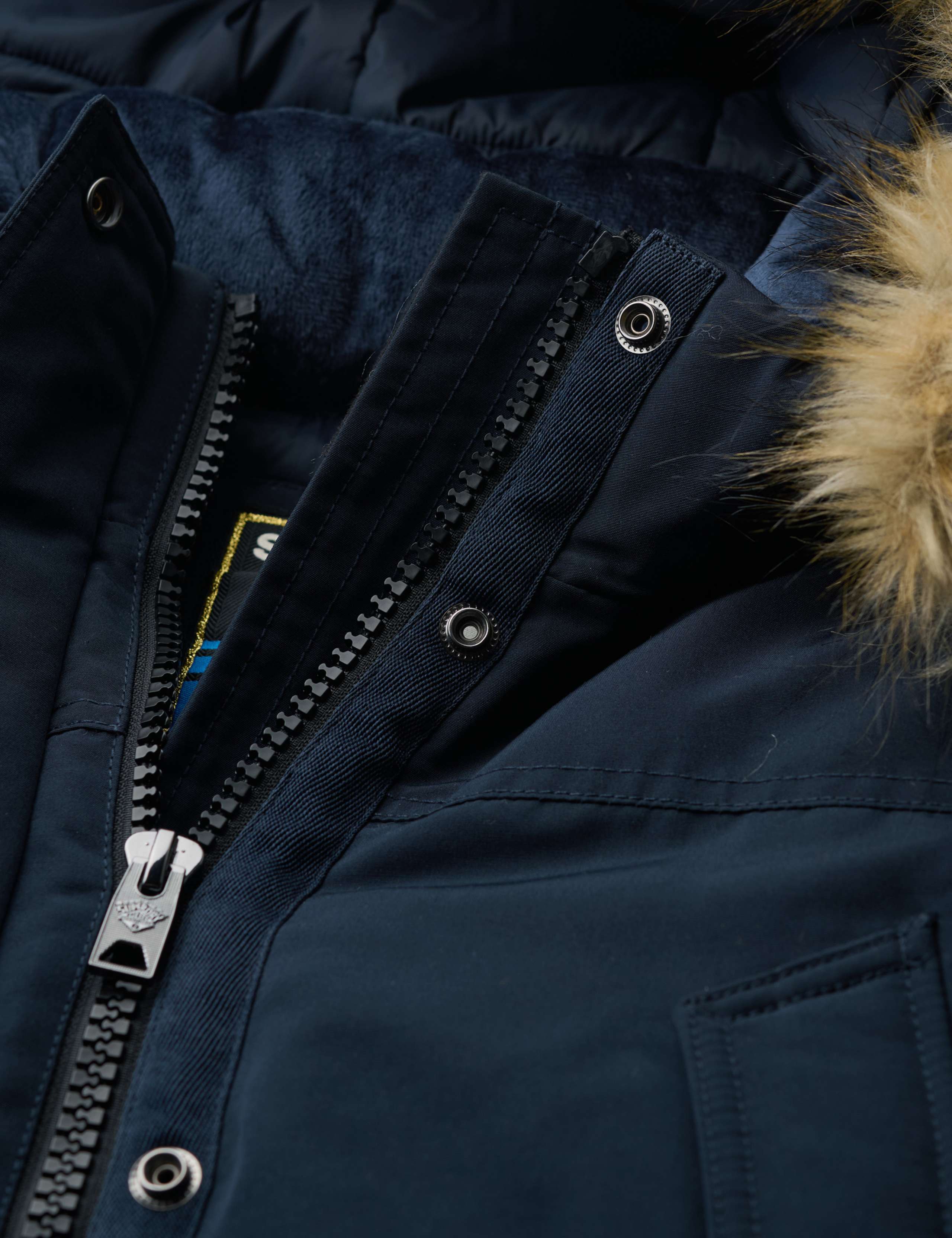 Faux Fur Hooded Parka Coat 5 of 6