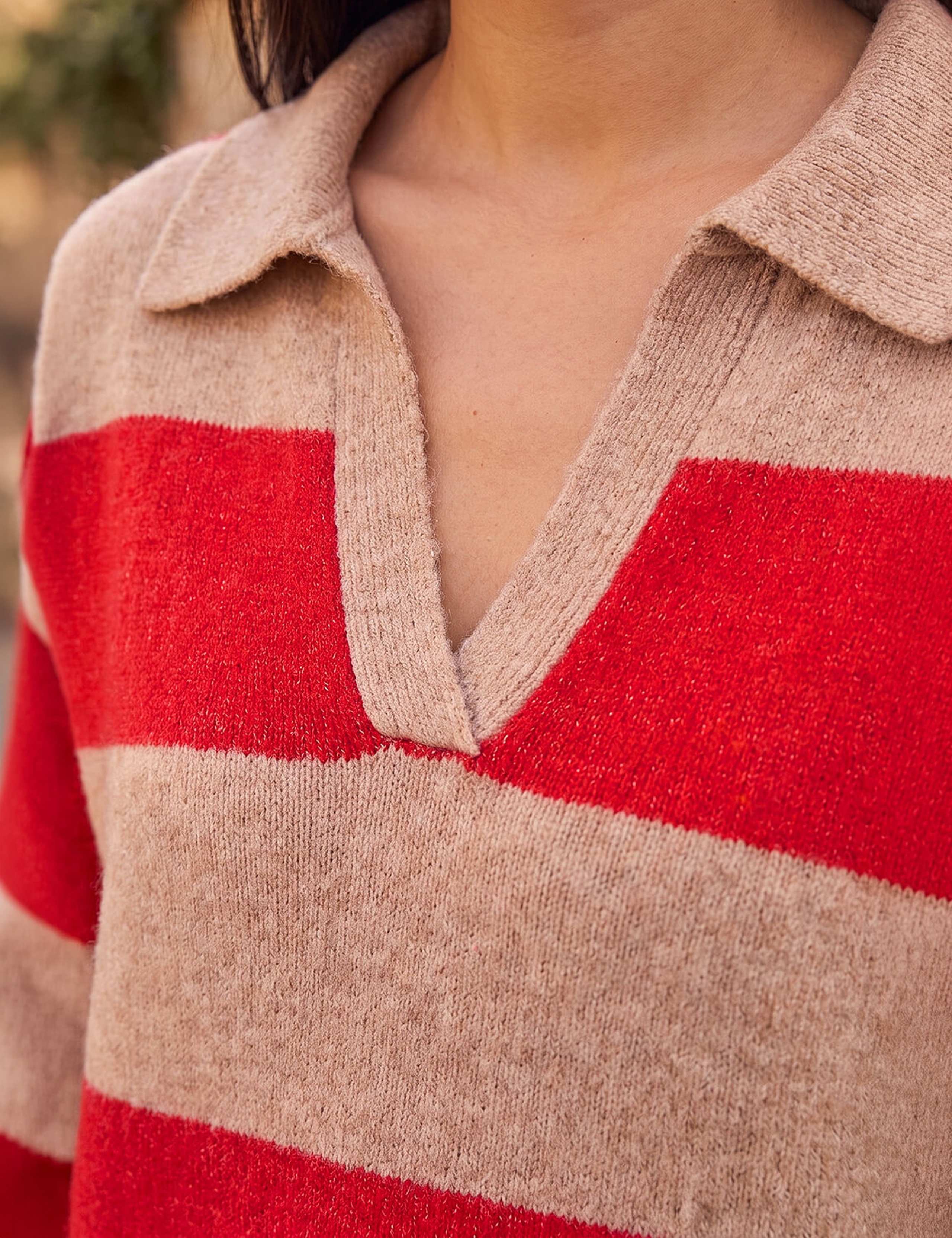 Striped Collared Jumper 4 of 4