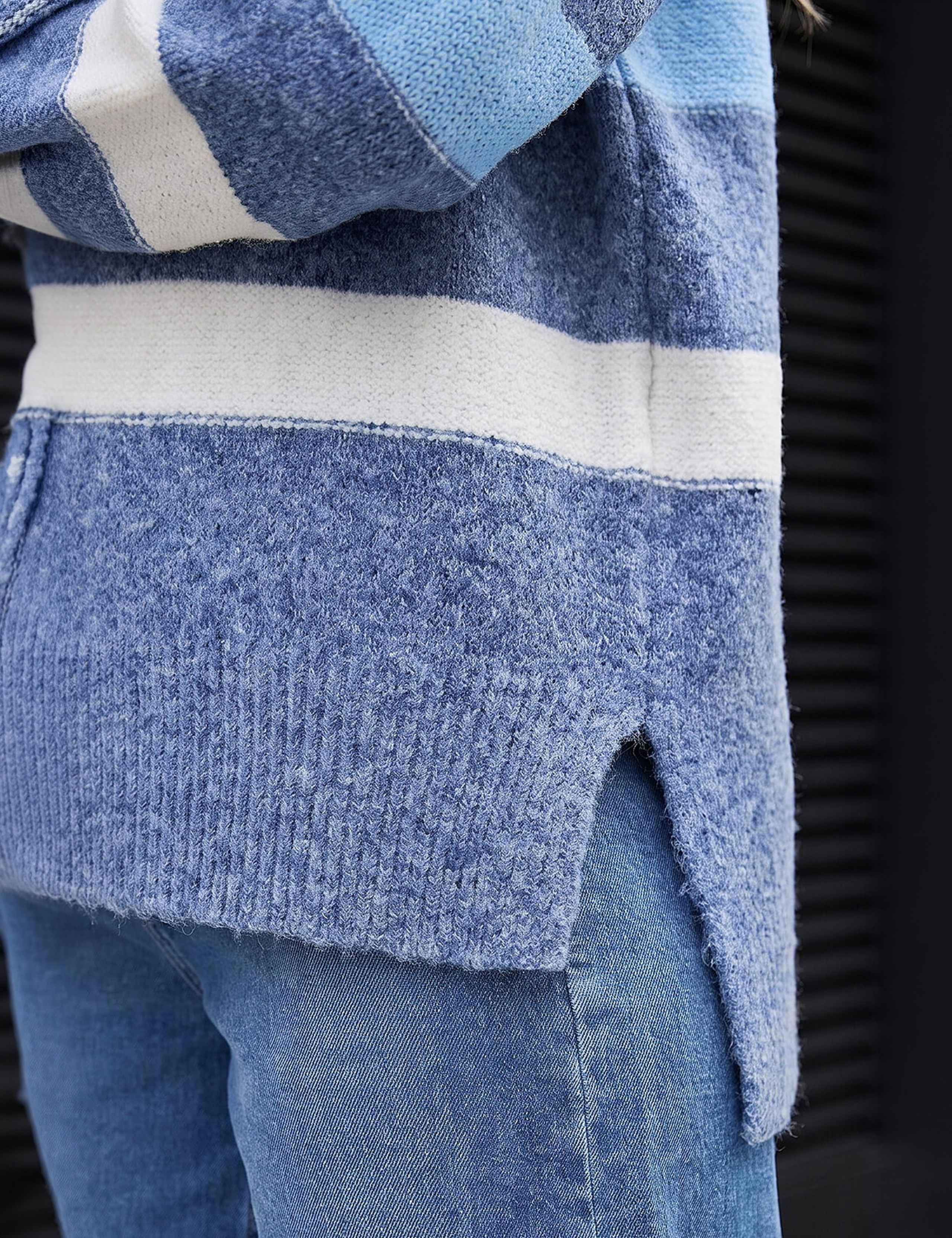Rayon Blend Striped Jumper 4 of 4