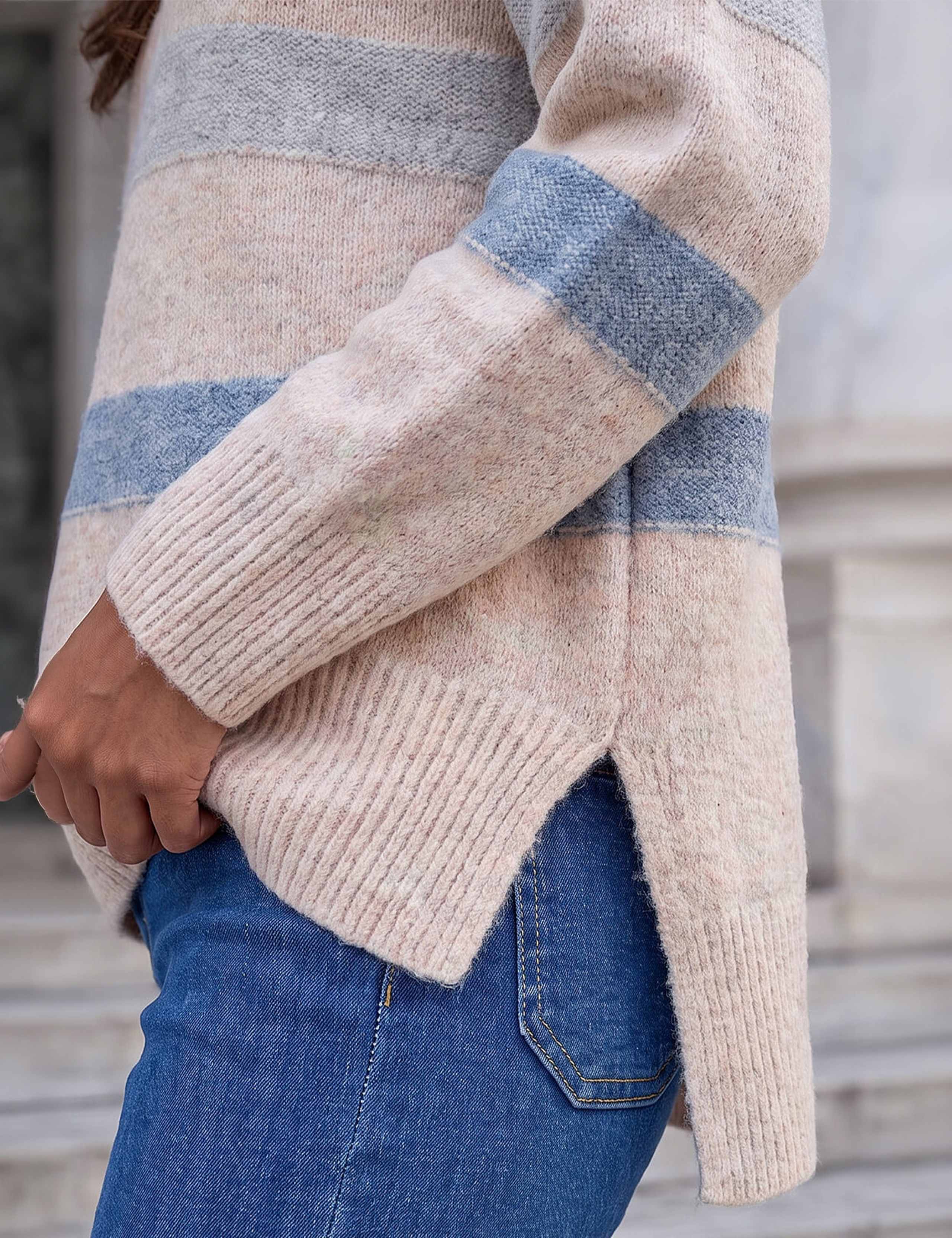 Rayon Blend Striped Jumper 4 of 4