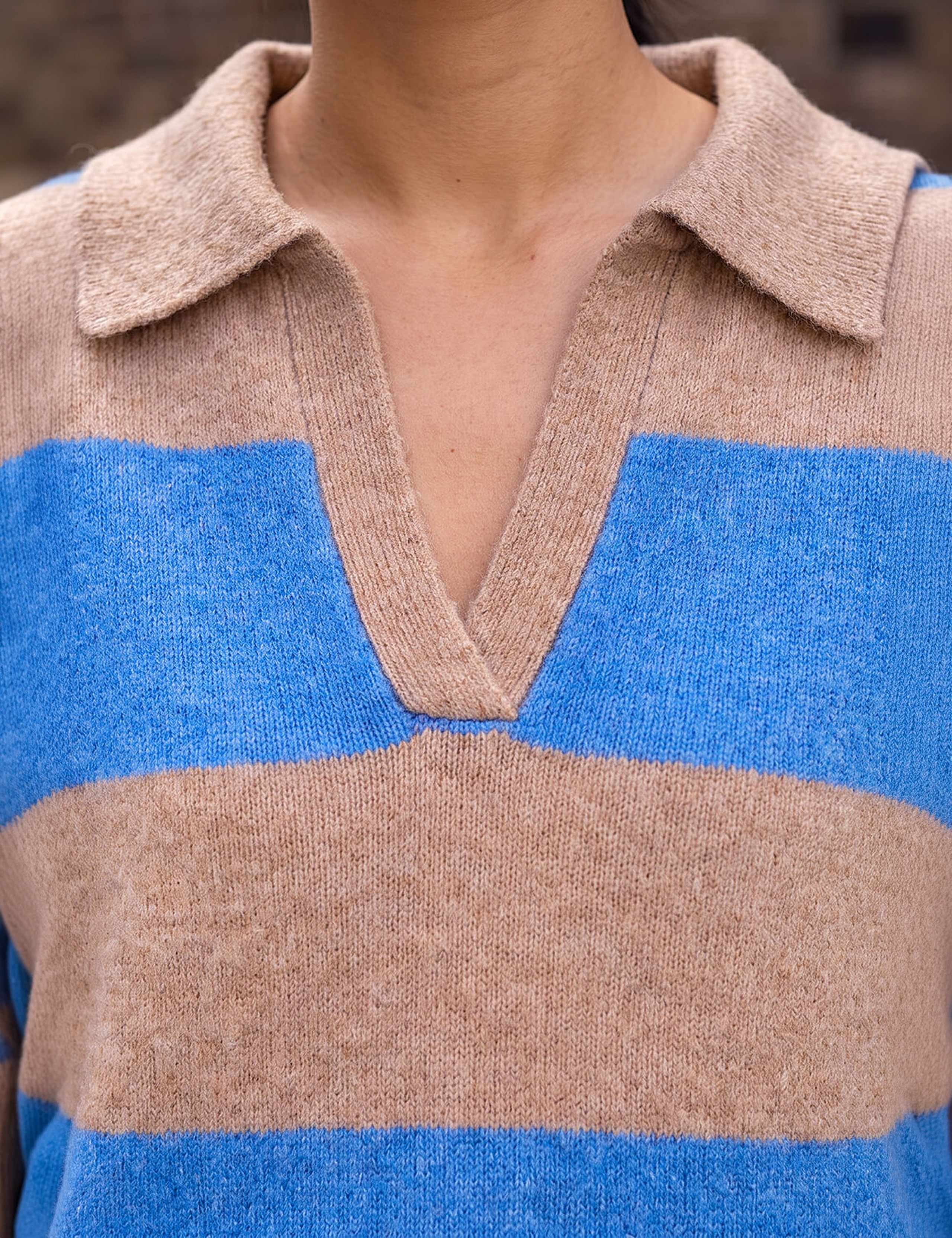 Striped Collared Jumper 4 of 4