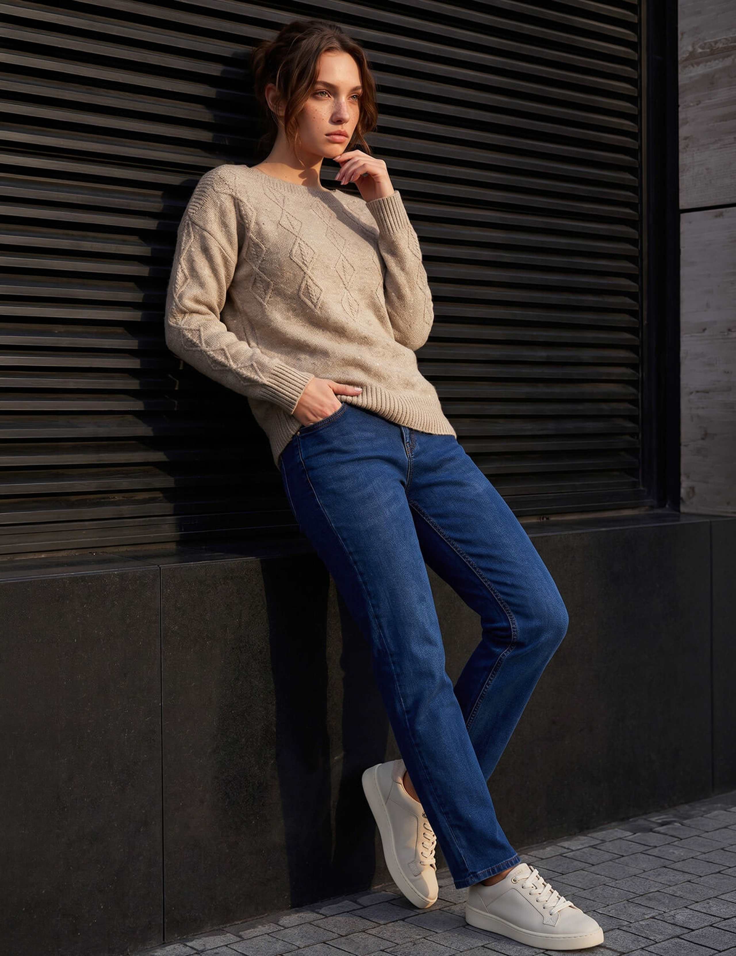 Petite Knit Sequin Jumper 3 of 4
