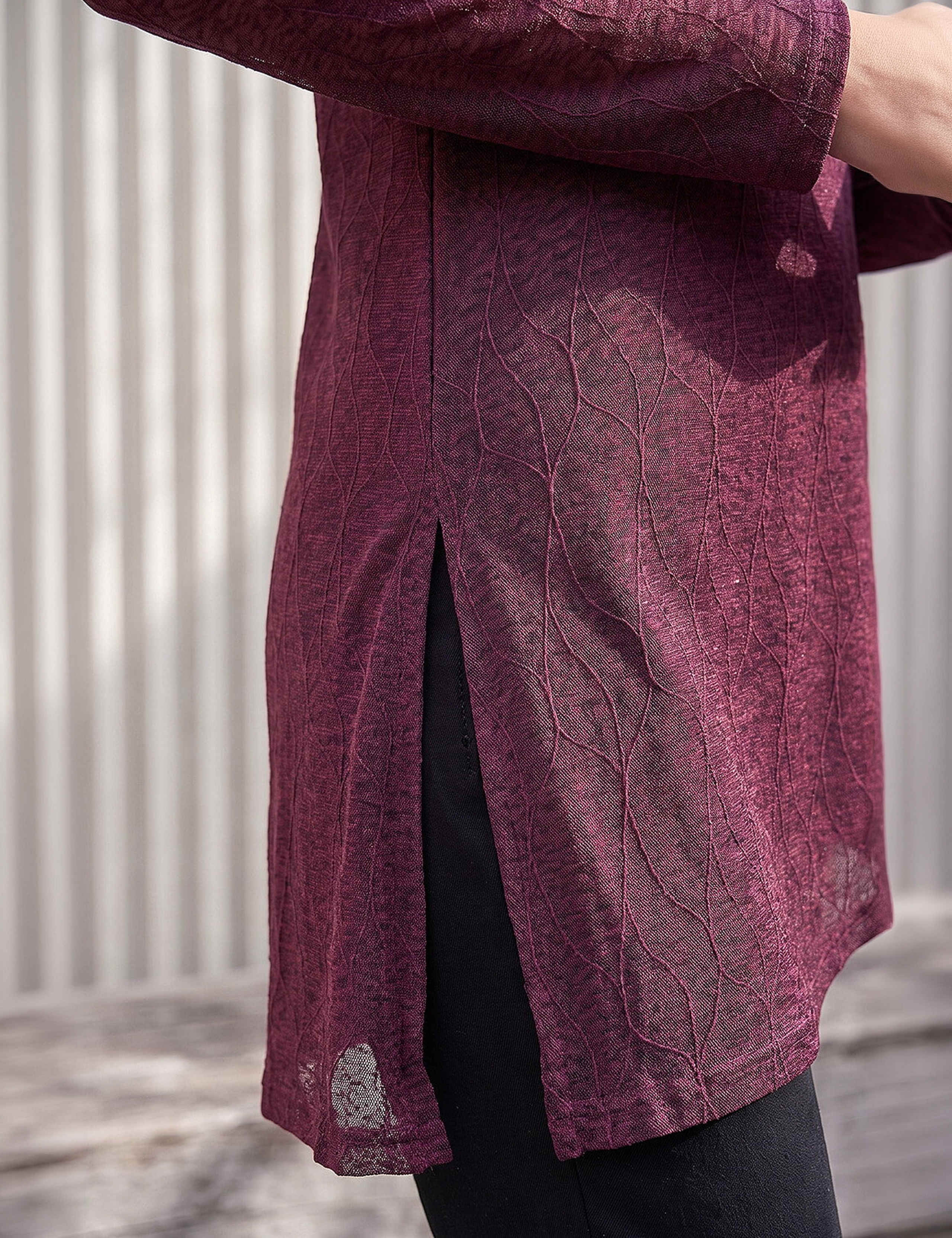 Sparkly Mesh Asymmetric Hem Top 4 of 4