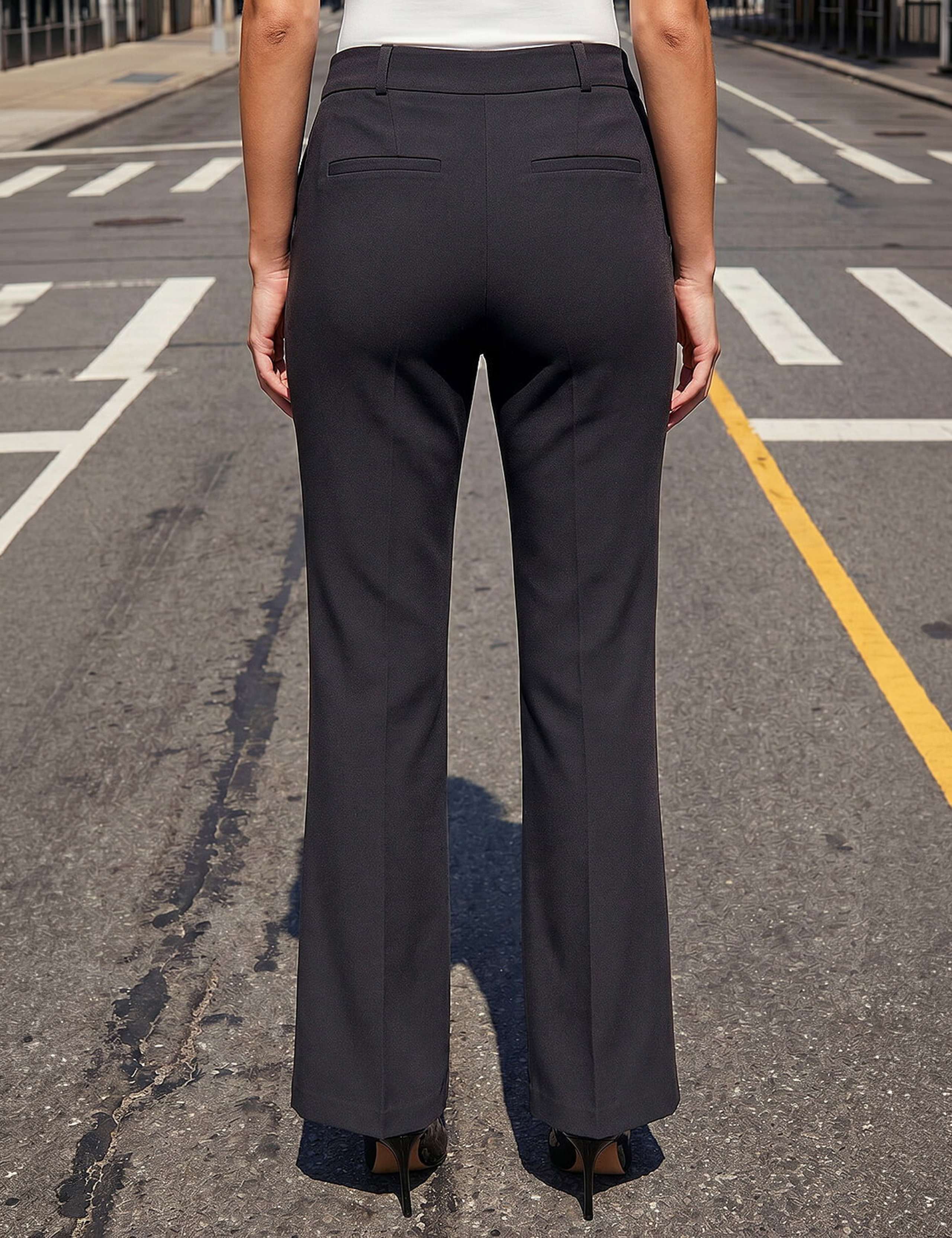 Bootcut Stretch Trousers 2 of 4