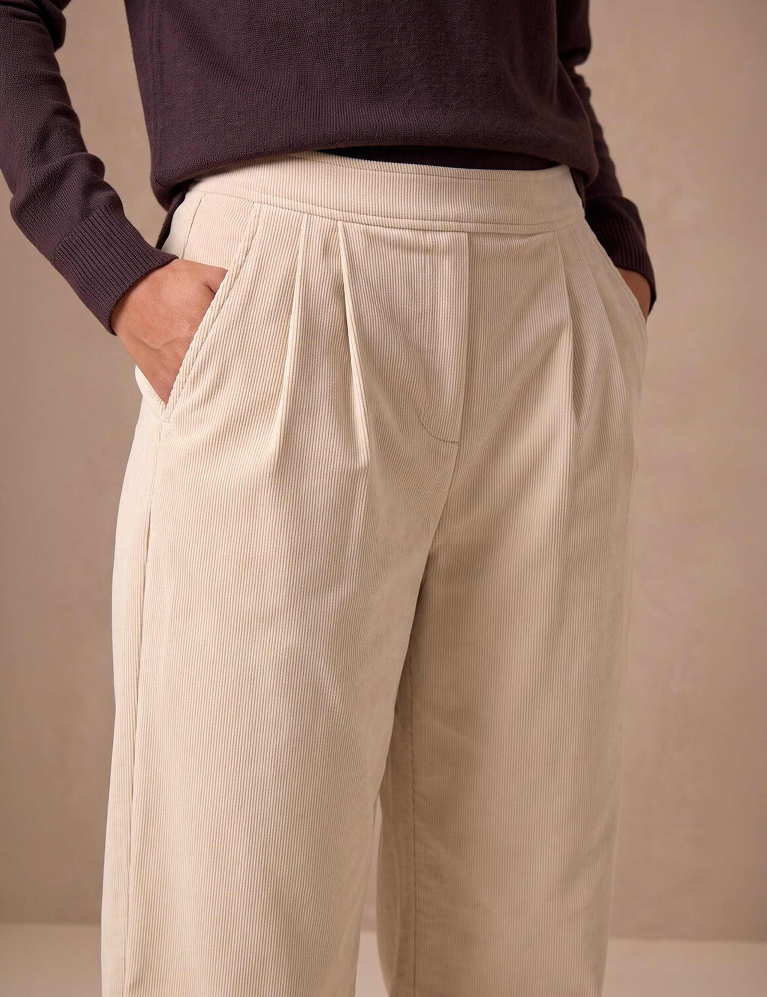 Cord Wide Leg Trousers 4 of 4