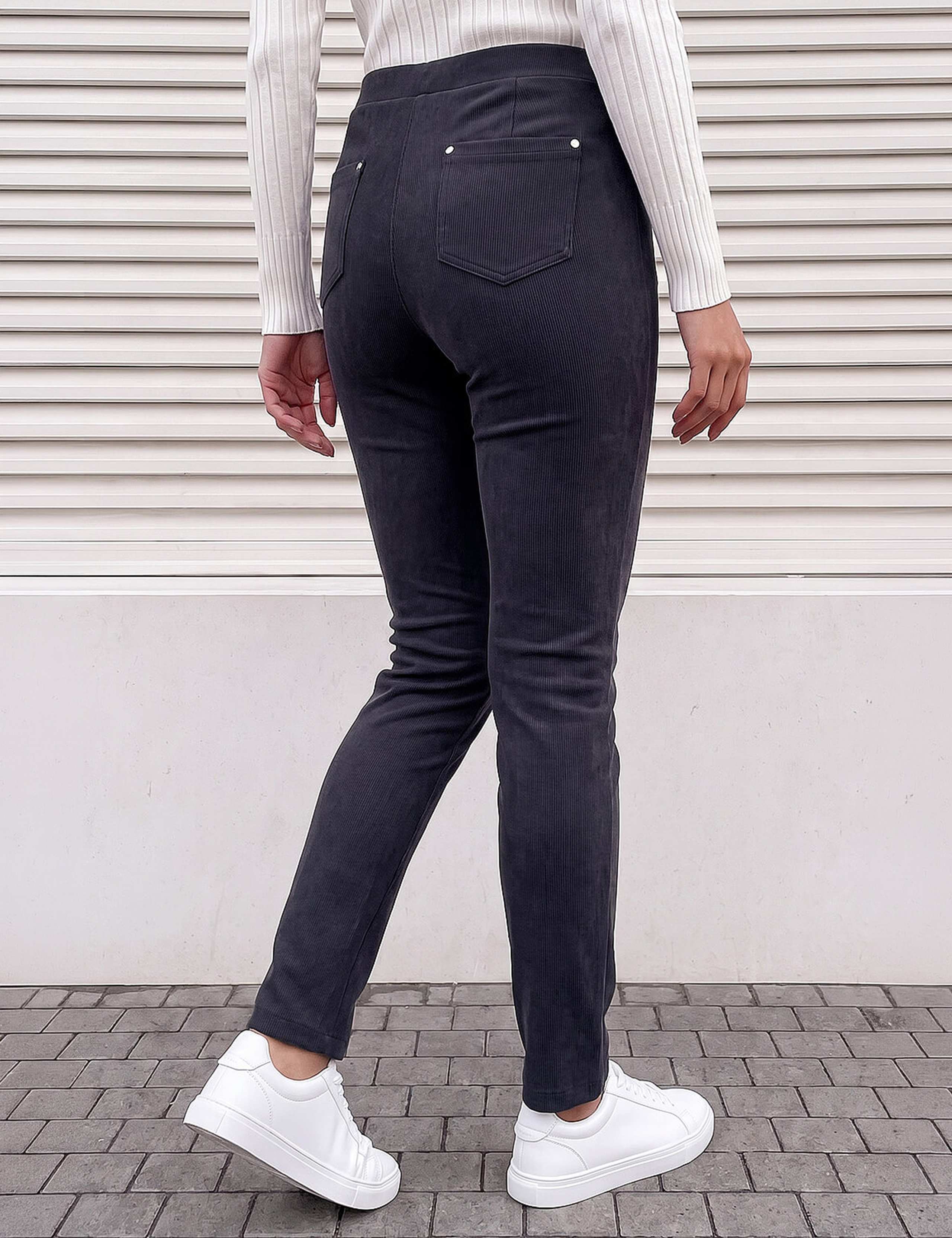 Cord Straight Leg Trousers 3 of 4