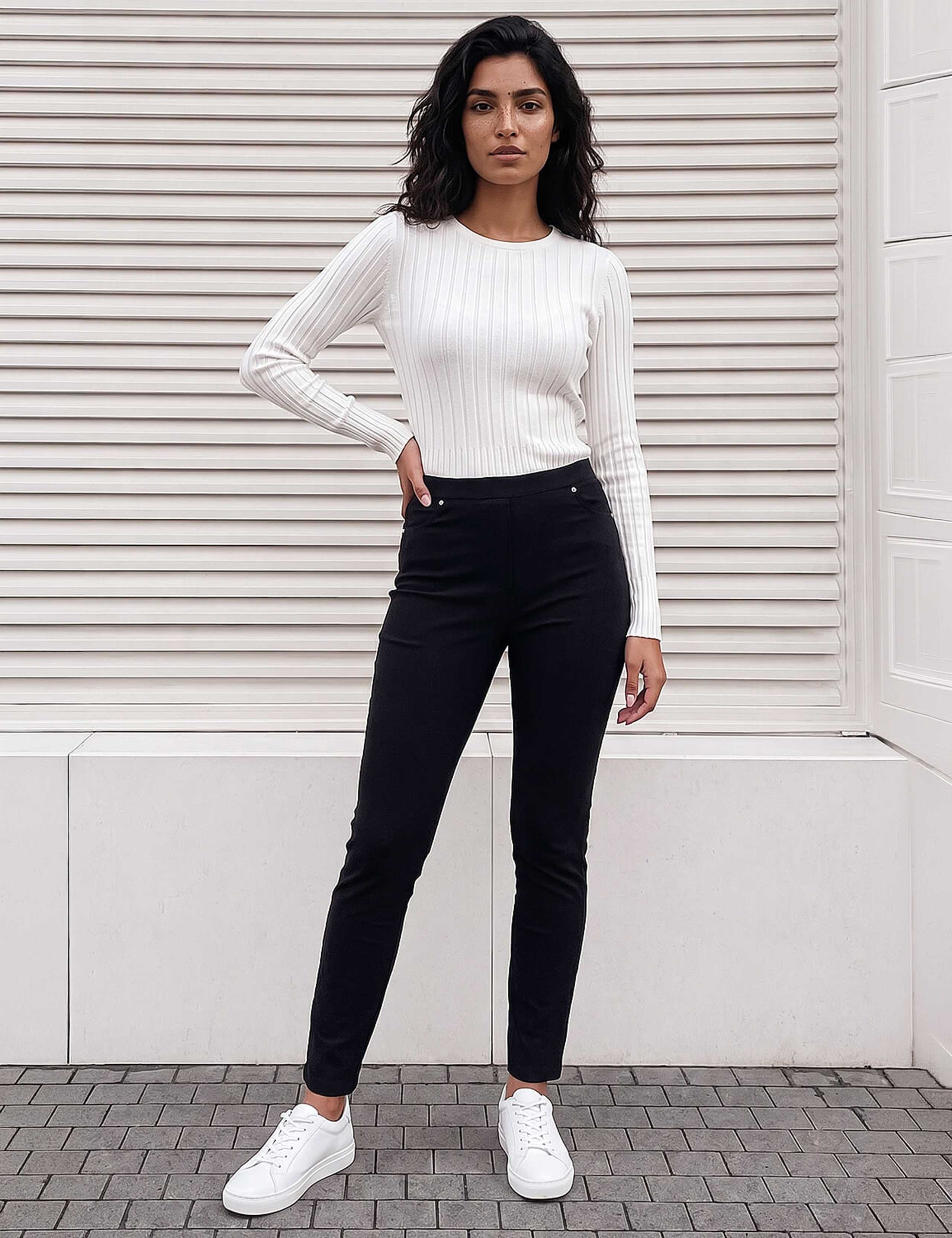 Cord Straight Leg Trousers 2 of 4