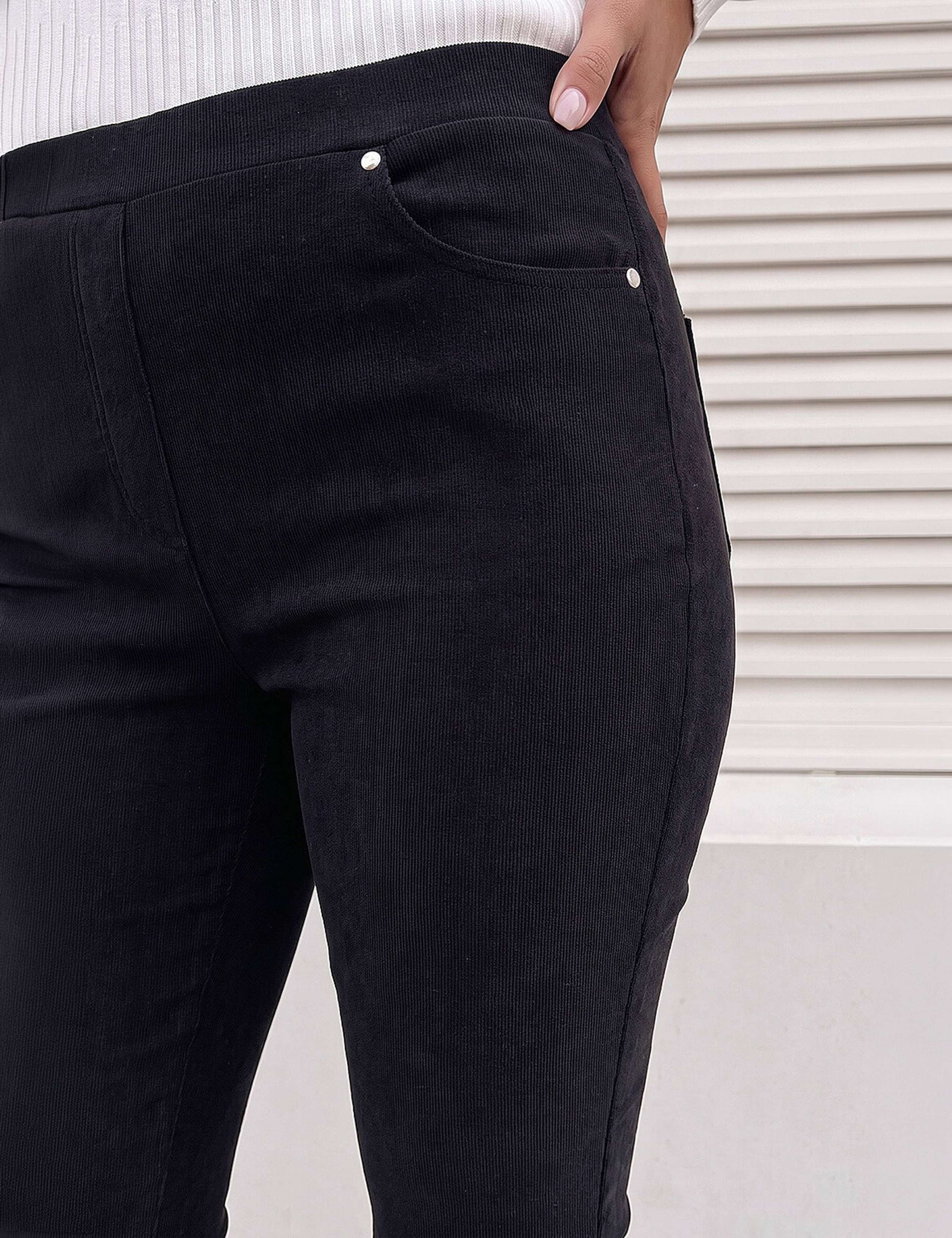 Cord Straight Leg Trousers 4 of 4