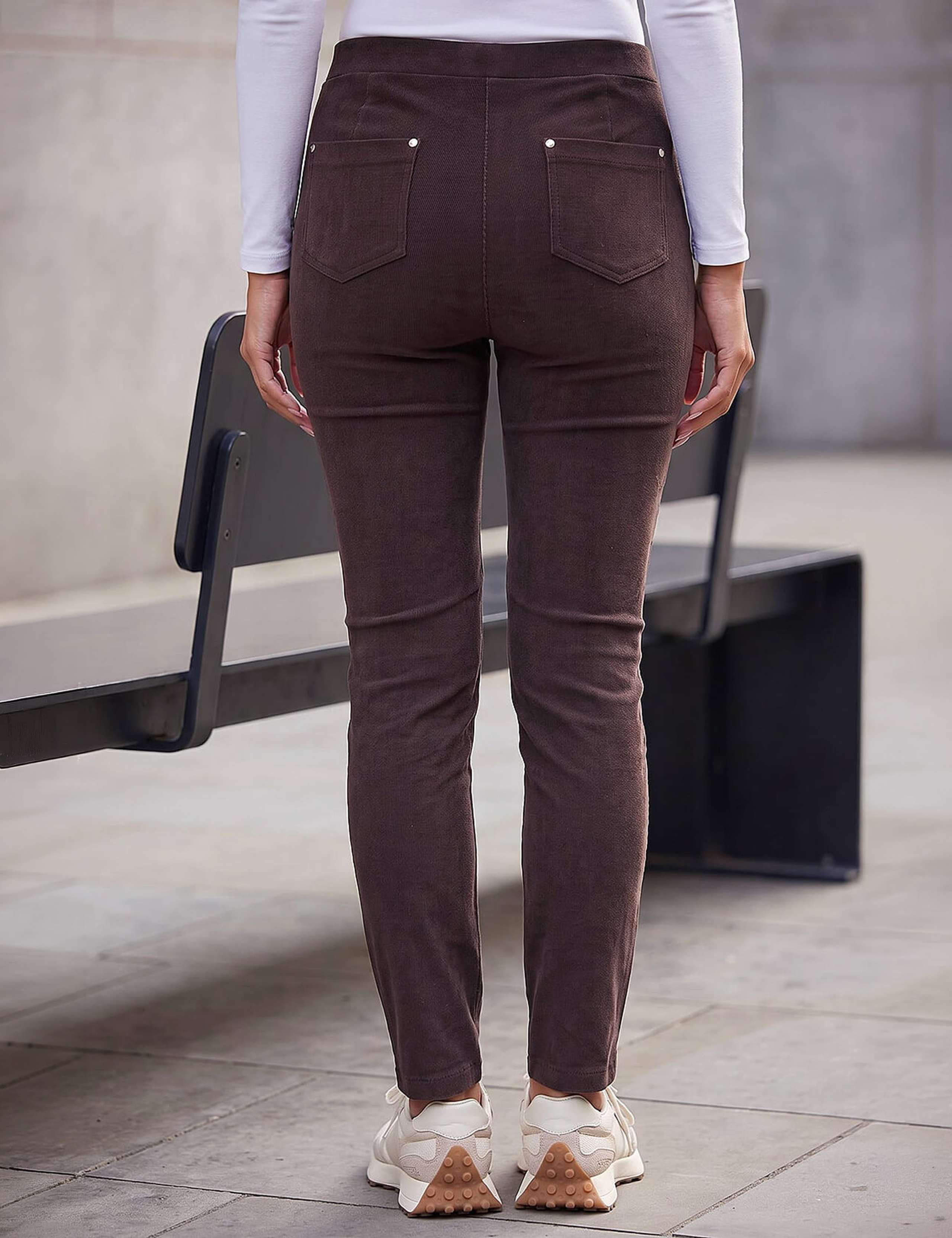 Cord Straight Leg Trousers 3 of 4