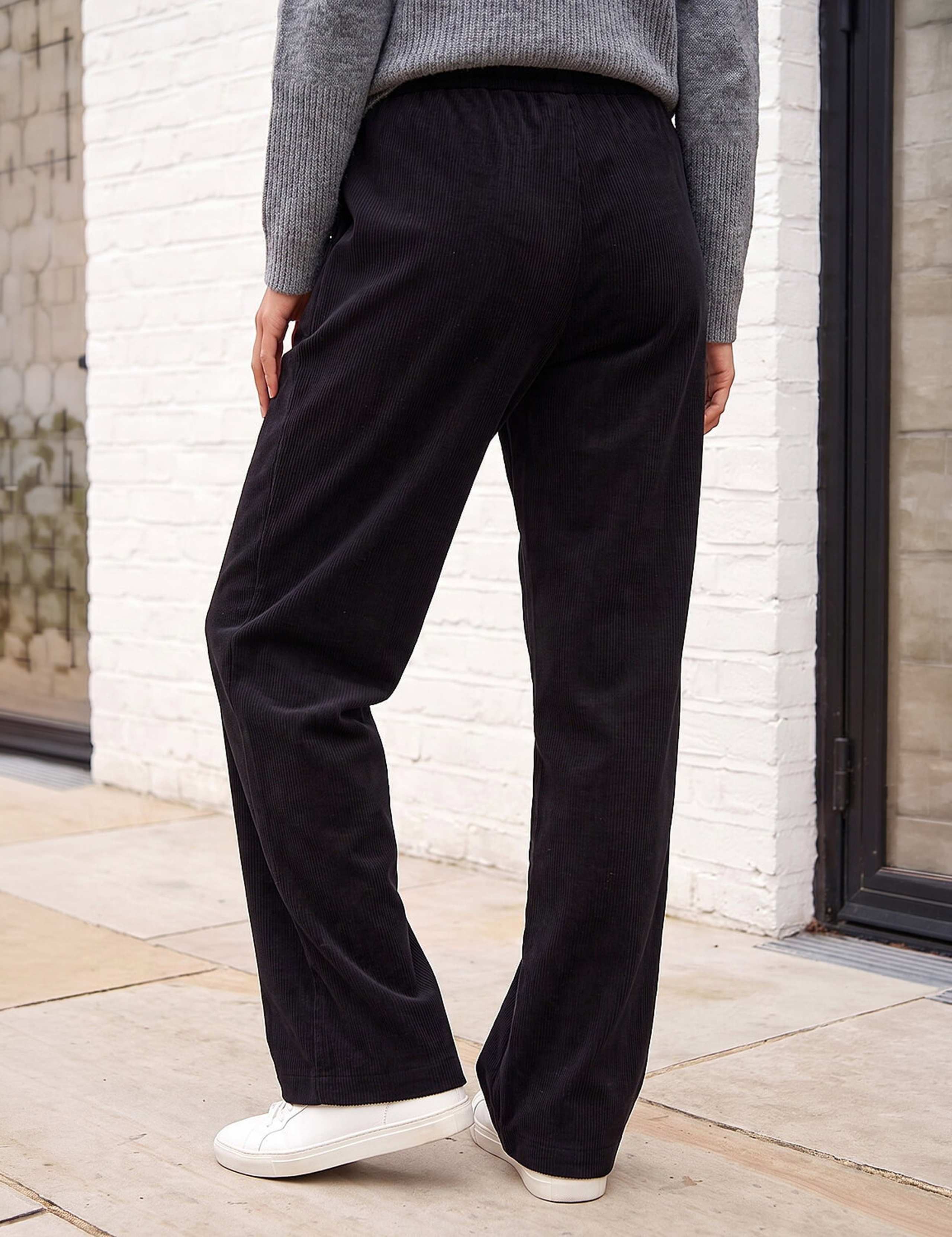 Petite Cord Drawstring Trousers 2 of 4