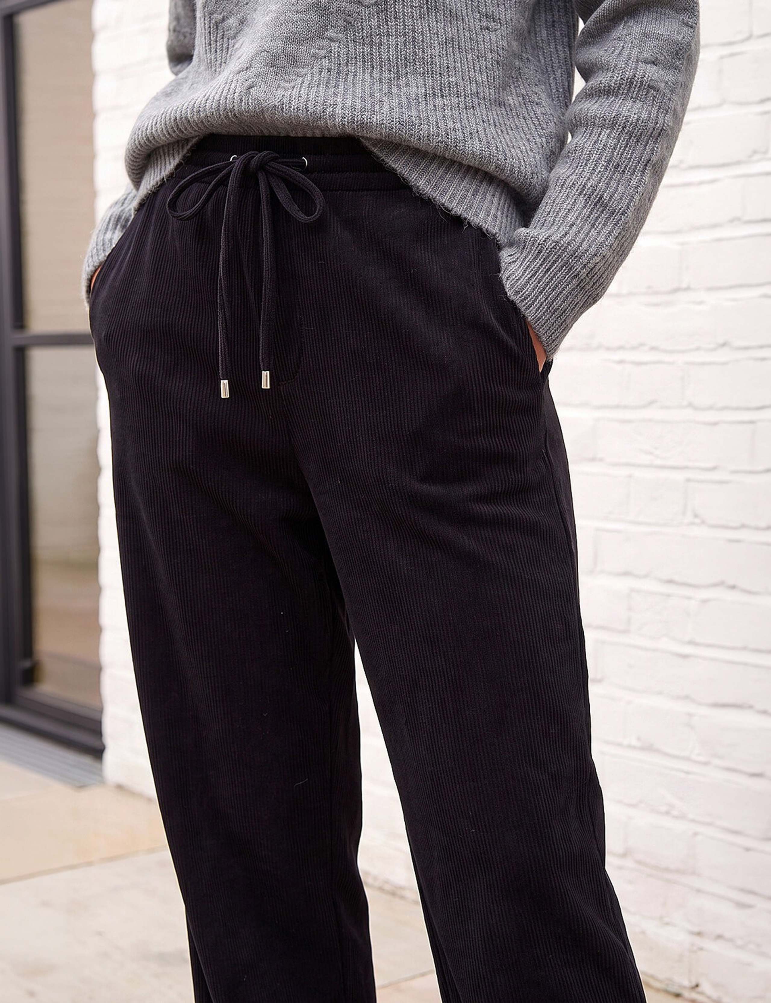 Petite Cord Drawstring Trousers 4 of 4