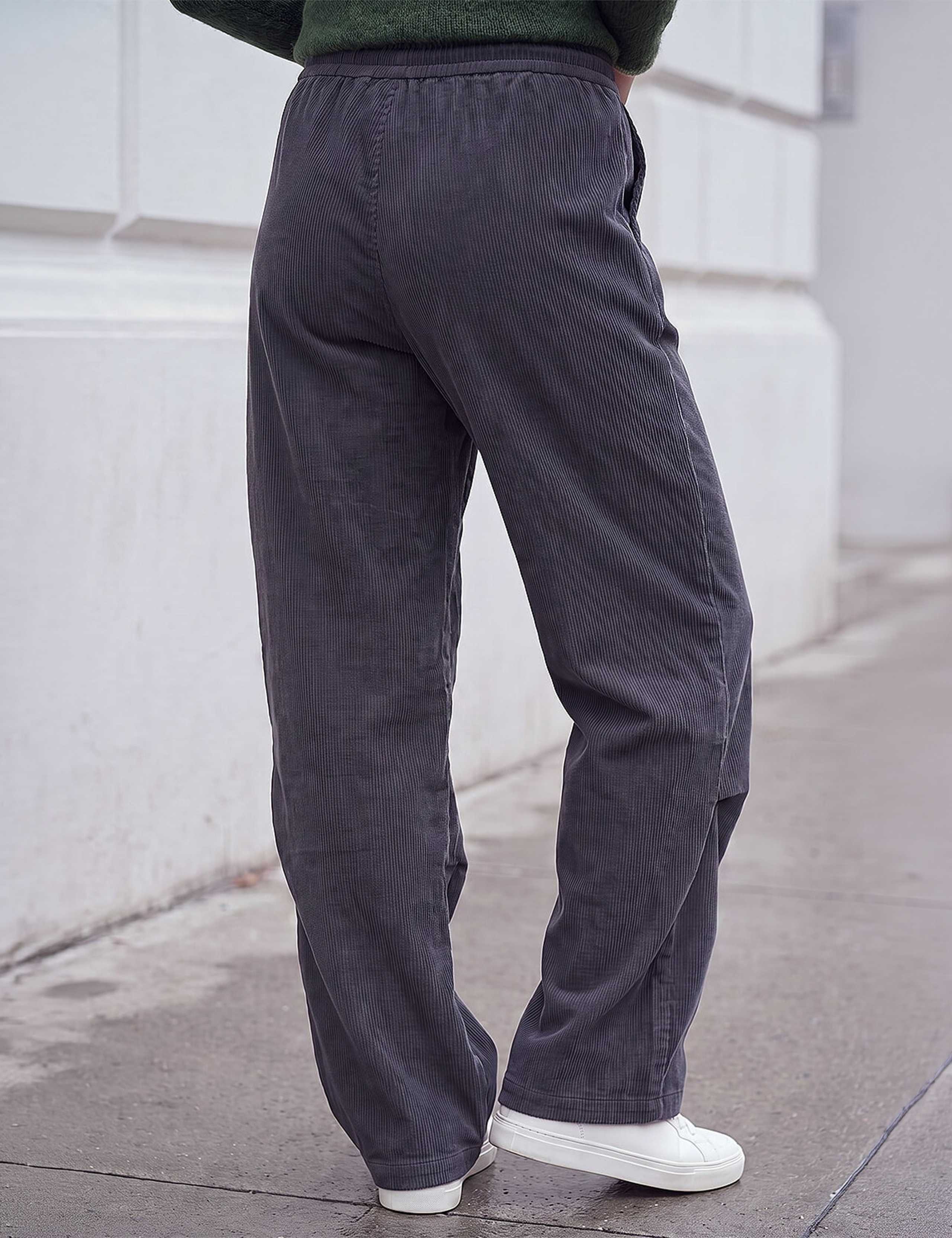 Petite Cord Drawstring Trousers 2 of 4