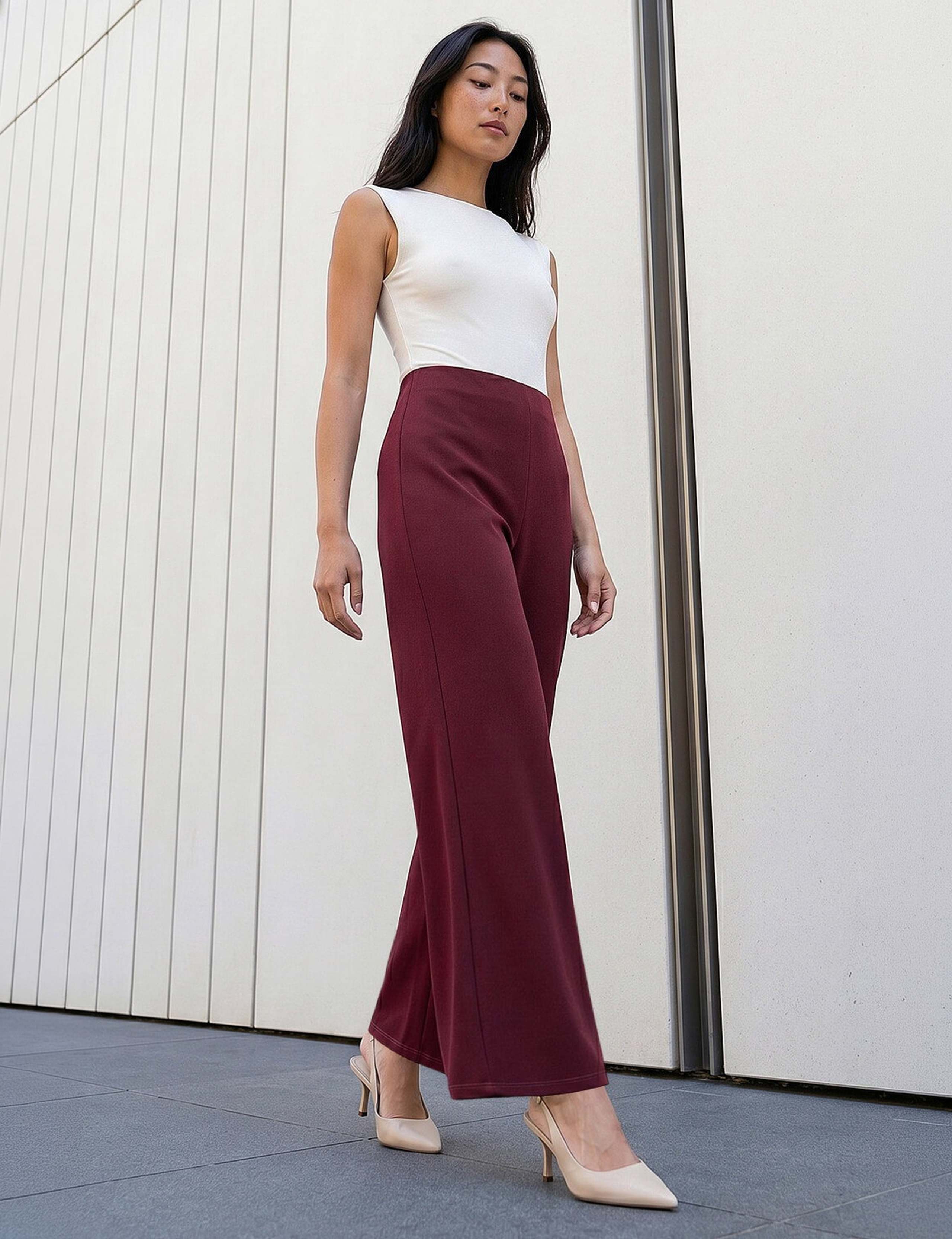 Petite Wide Leg Trousers 2 of 4